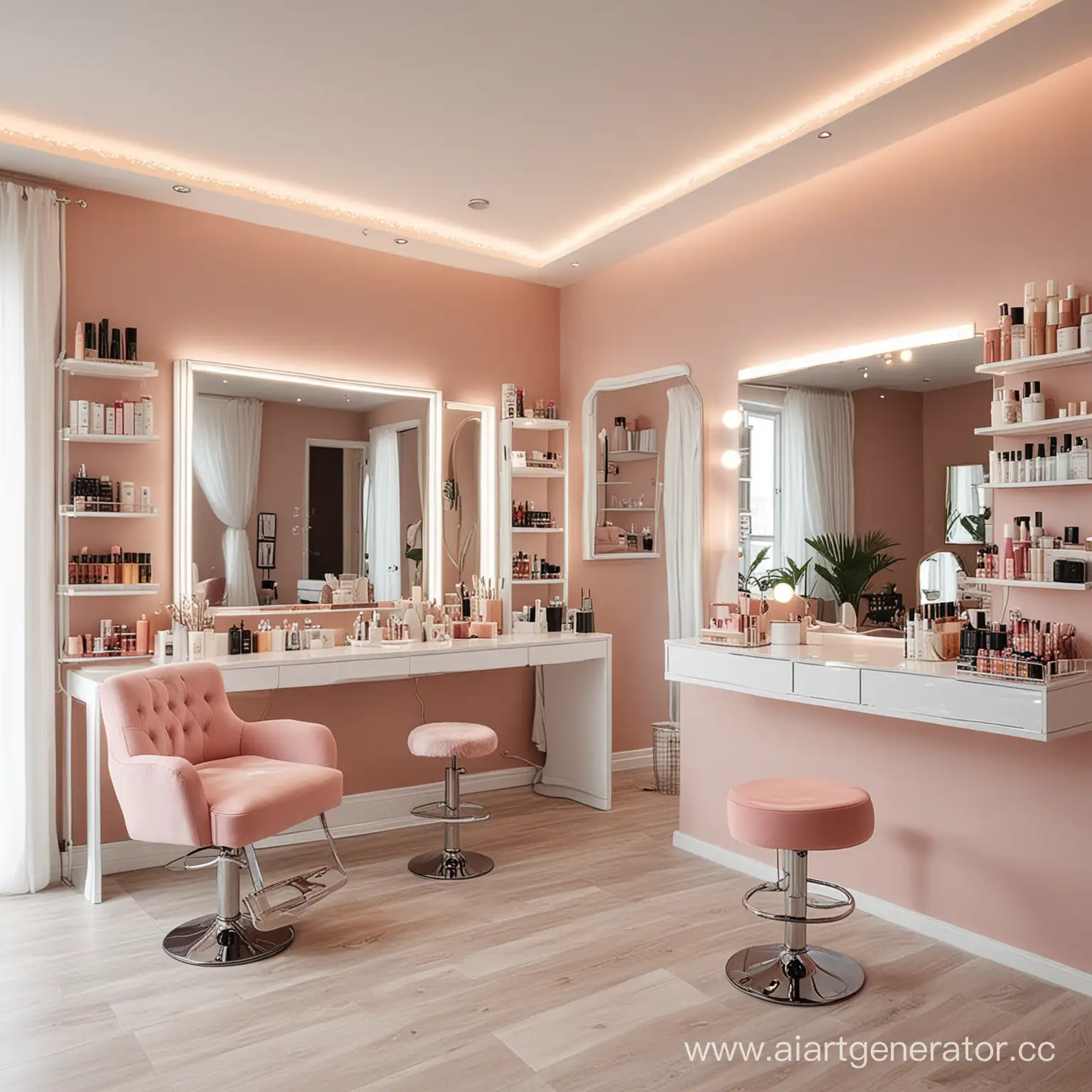 Modern-and-Cozy-Beauty-Salon-with-Eyelash-and-Eyebrow-Work-Areas
