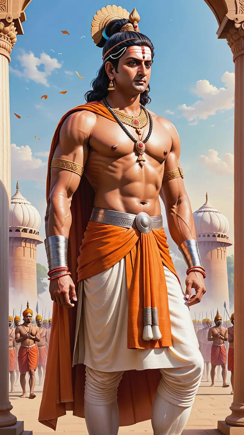 King Ashoka the Great Mauryan Empire Majestic Ruler of Ancient India