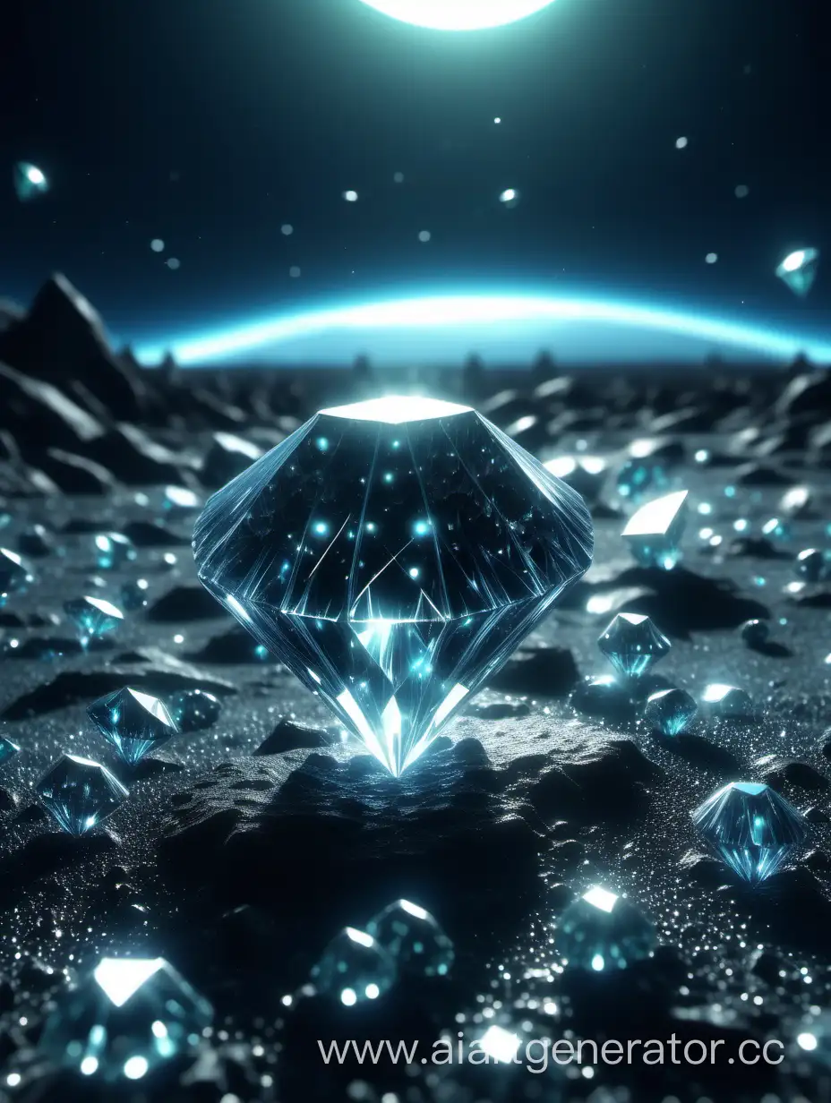 alien. alien planet .8k HTR  dimonds.  diamonds rain . many diamonds.