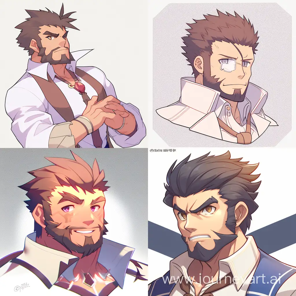 Expressive-Medium-Height-Cartoon-Character-with-Brown-Eyes-and-Short-Beard