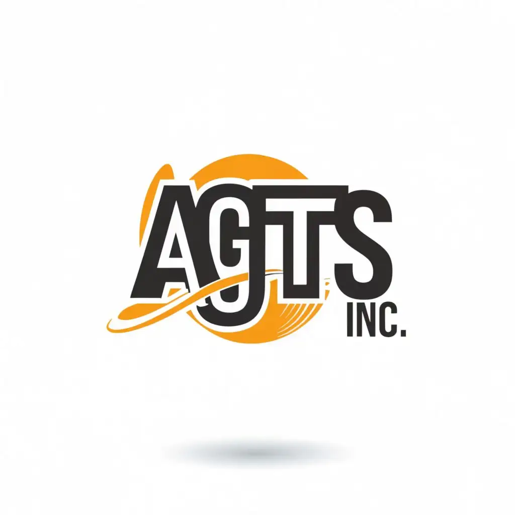 logo, Business training, with the text "Agts Inc", typography, be used in Education industry