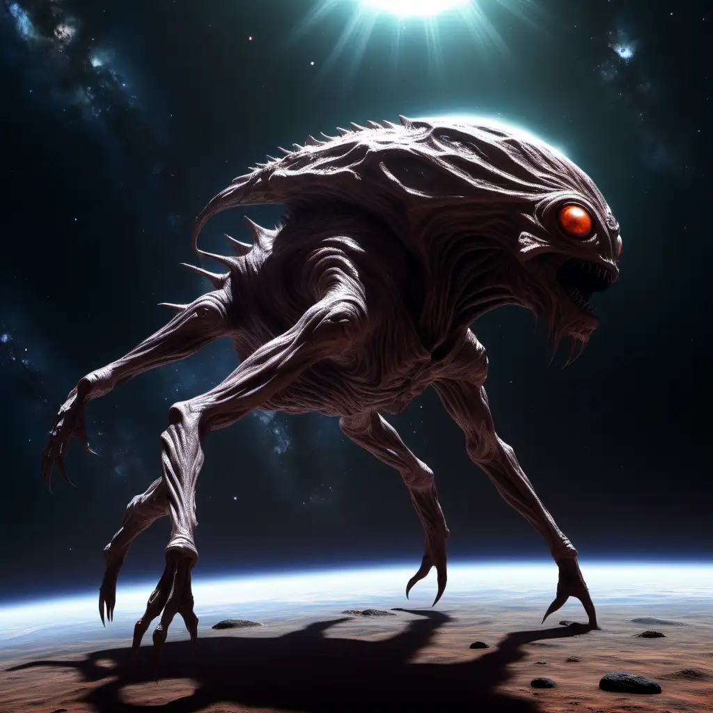 unknown space creature
