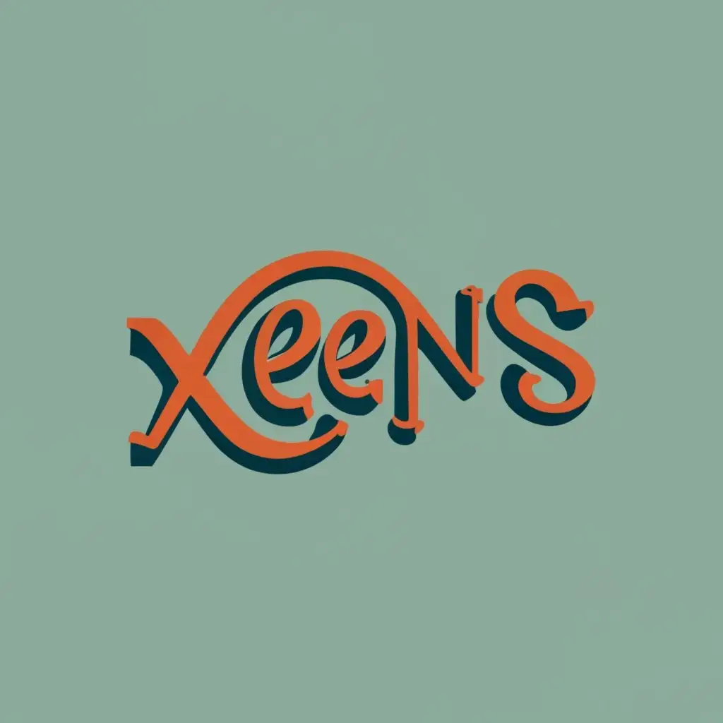 logo, Clothing Brand, with the text "Xeens", typography