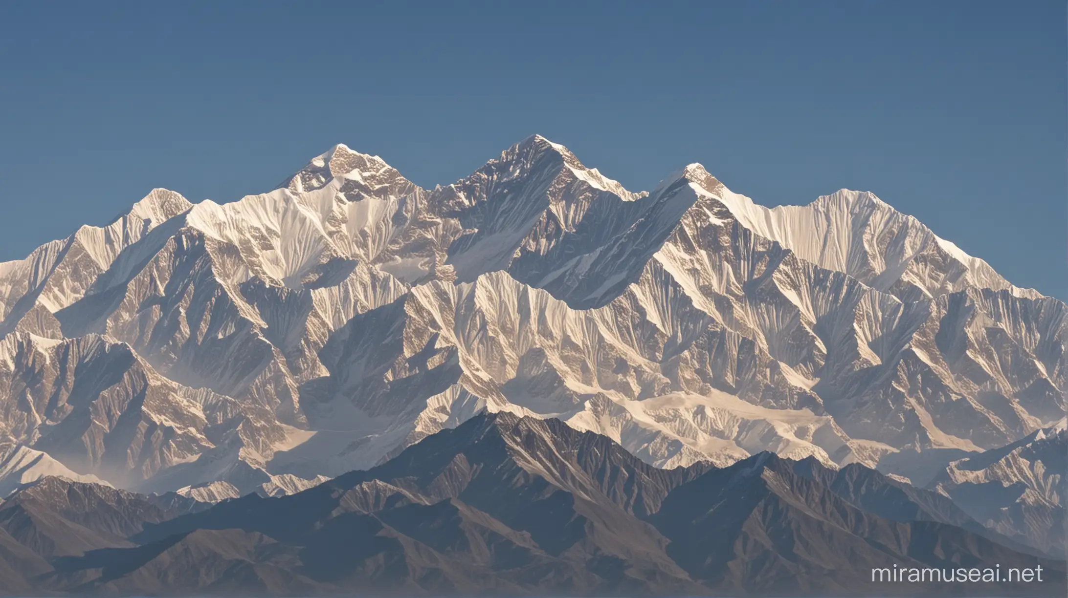 Kangchenjunga Majestic Himalayan Peak at Sunrise