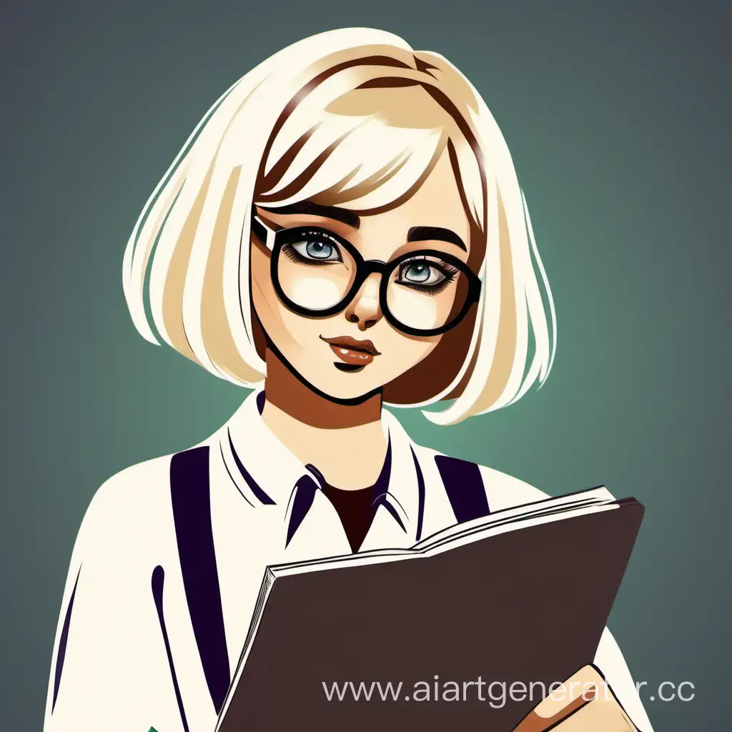 Blonde-Math-Tutor-with-Bob-Haircut-and-Glasses