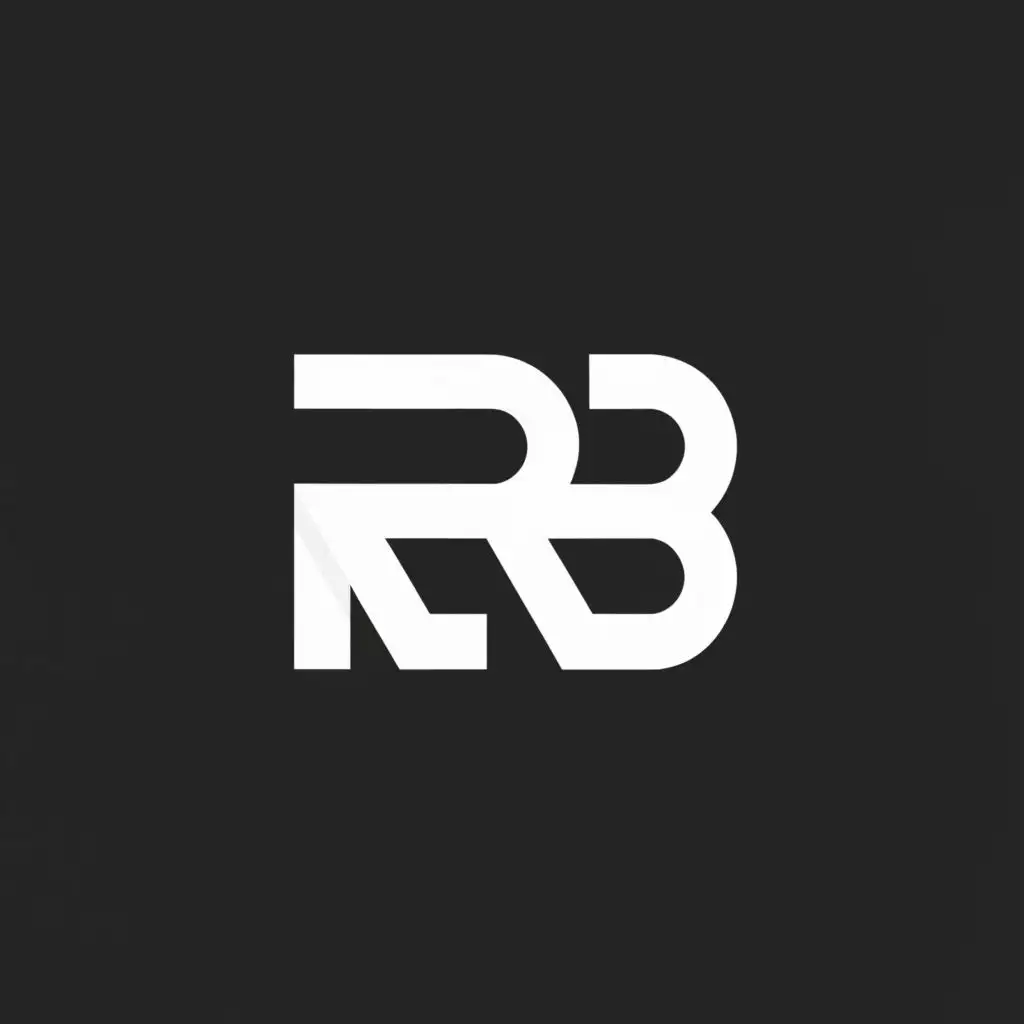 a logo design,with the text "RB", main symbol:architecture,Moderate,be used in Retail industry,clear background