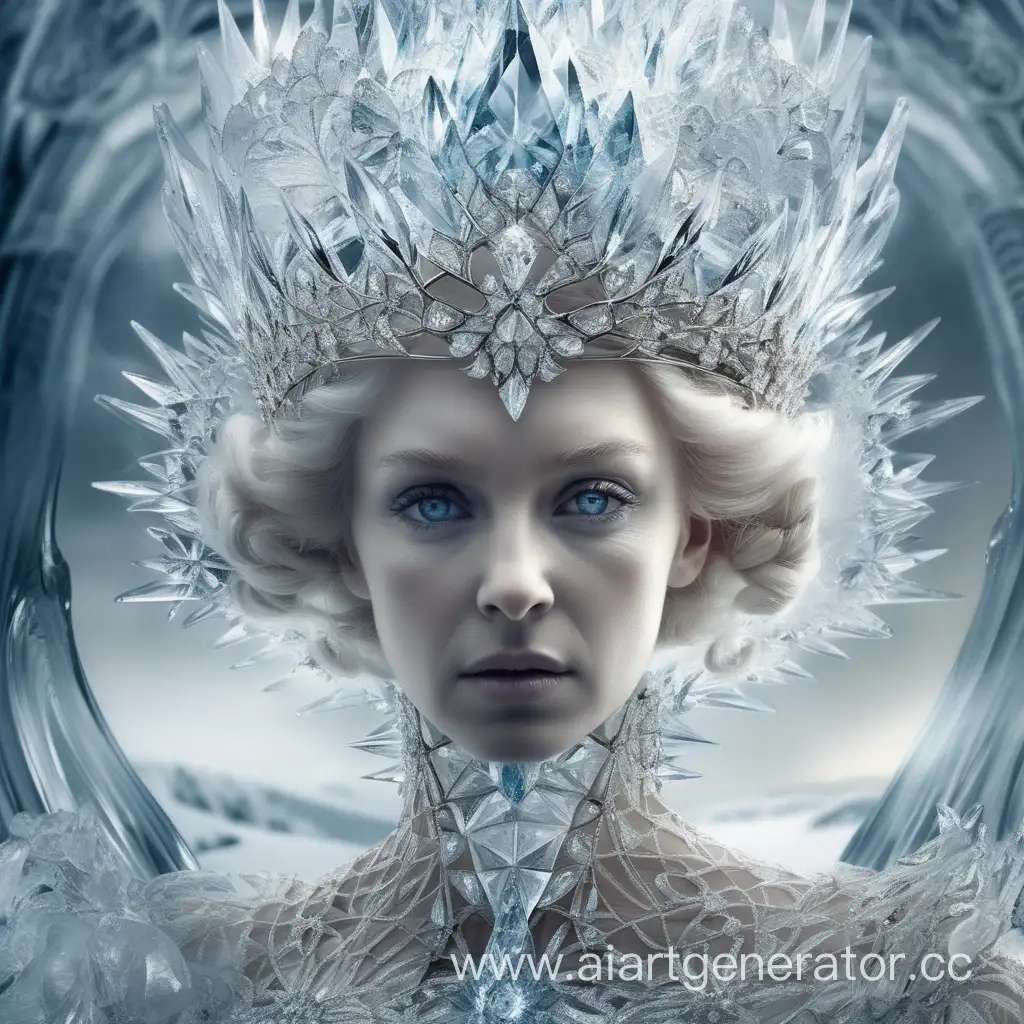 Surreal-Song-of-Ice-and-Fire-Queens-Face-in-Fractal-Transparency