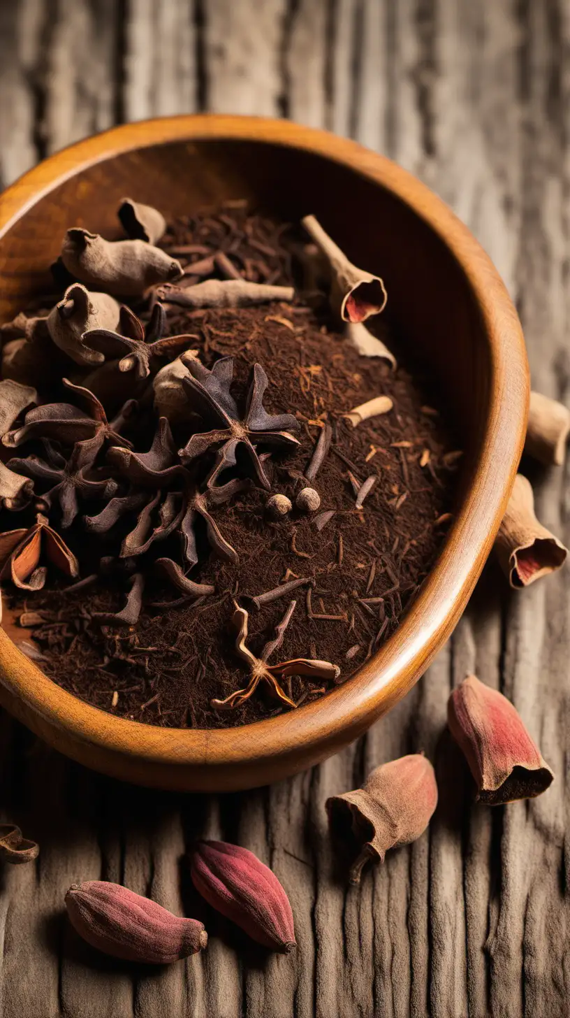 Natural Clove Remedies A Visual Display of Whole and Ground Cloves