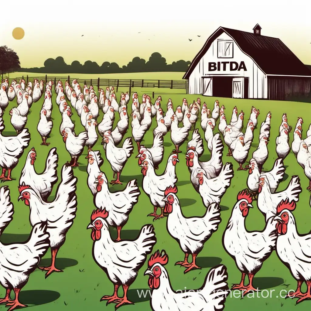 Charming-Farm-Scene-with-Talking-Chickens-EBITDA-Conversations