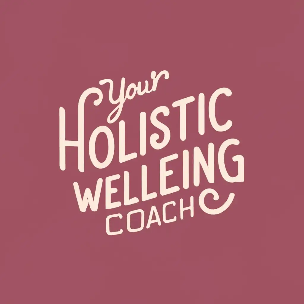 LOGO-Design-For-YourHolisticWellbeingCoach-Dynamic-Typography-for-Sports-Fitness-Industry