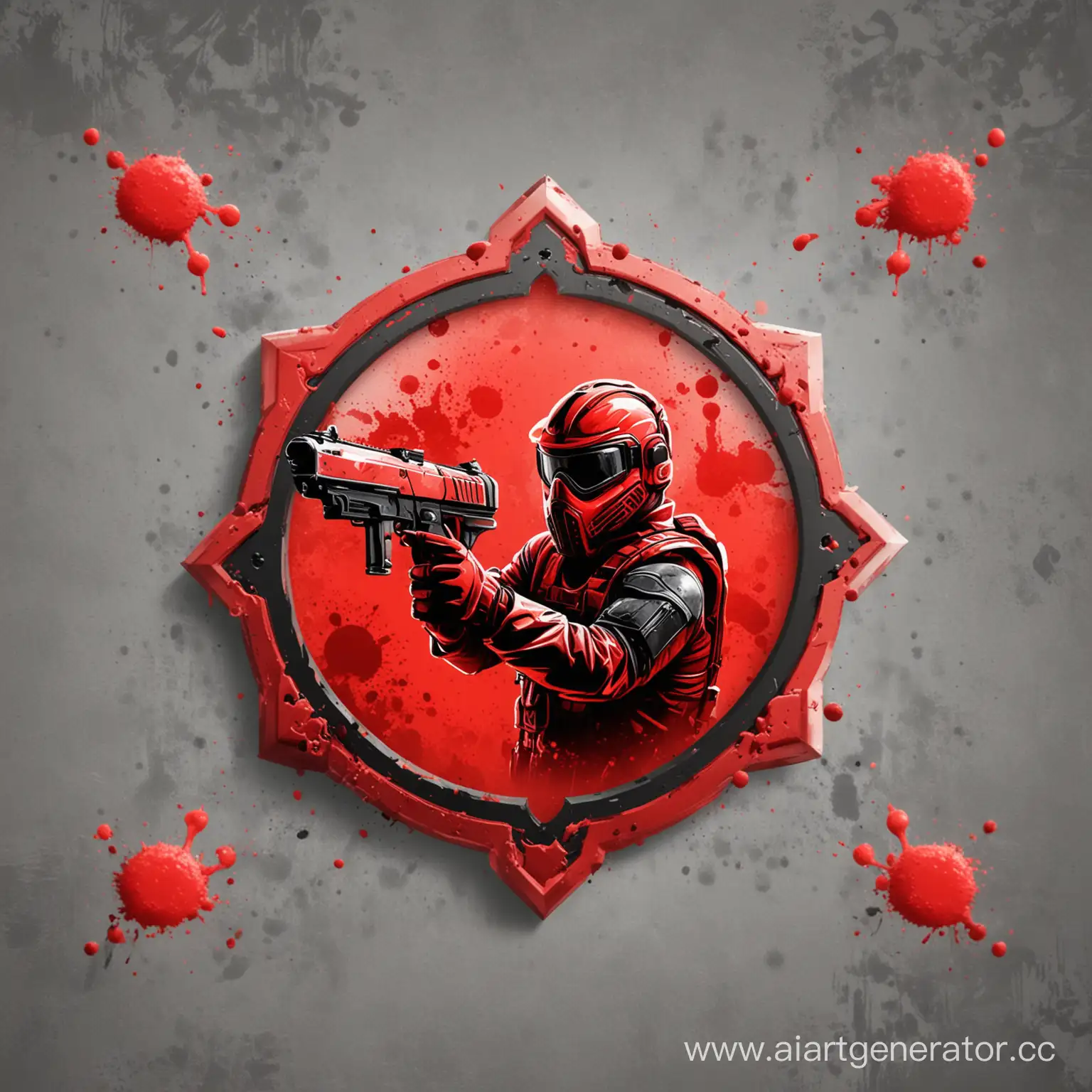 Intense-Paintball-Battle-Defend-and-Destroy-Key-Objects-with-Red-Accents