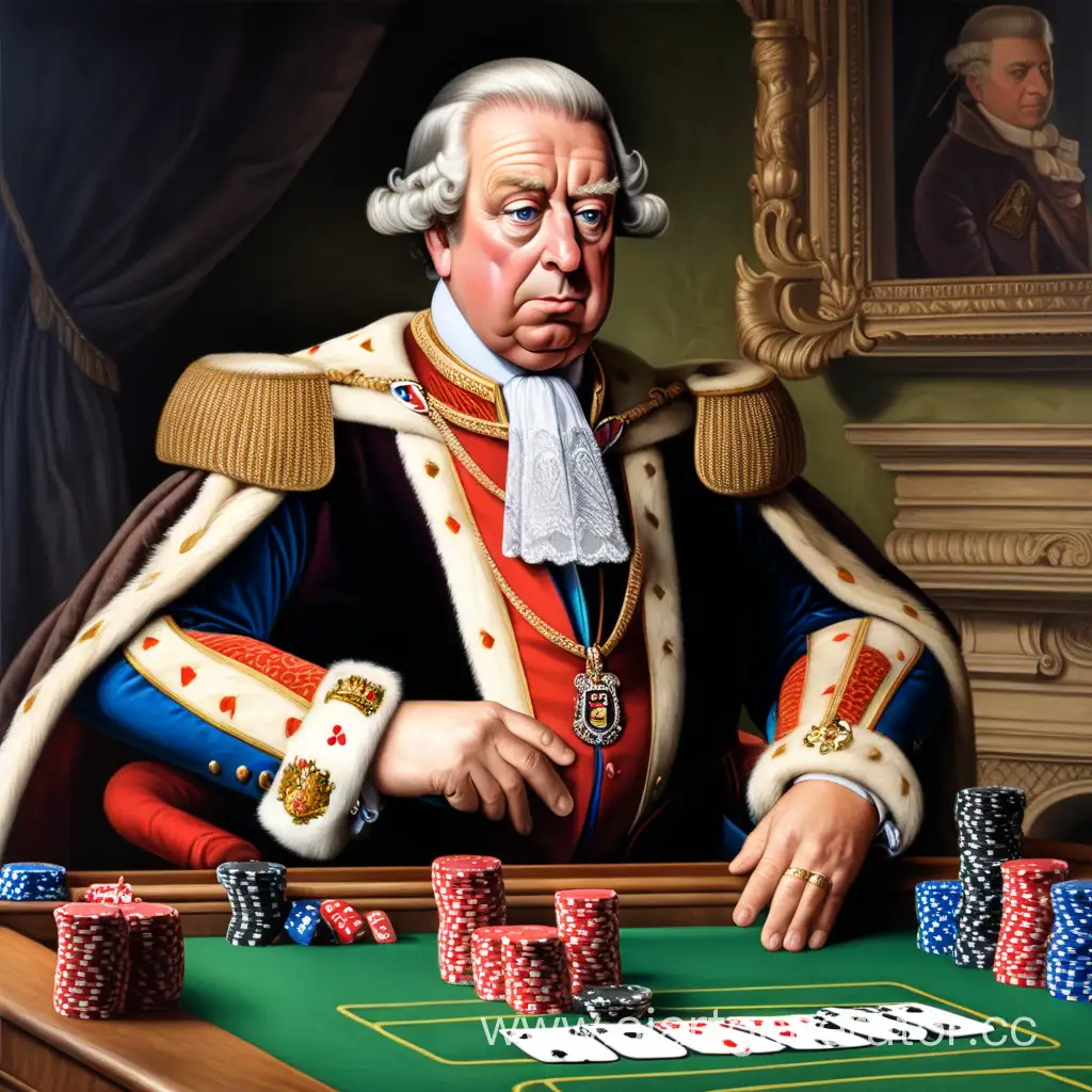 Royal-Game-Night-King-of-England-Playing-Belote