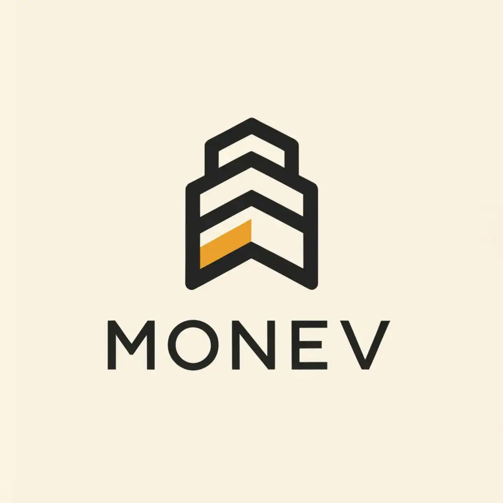 a logo design,with the text "MonEv", main symbol:College,Minimalistic,be used in Events industry,clear background