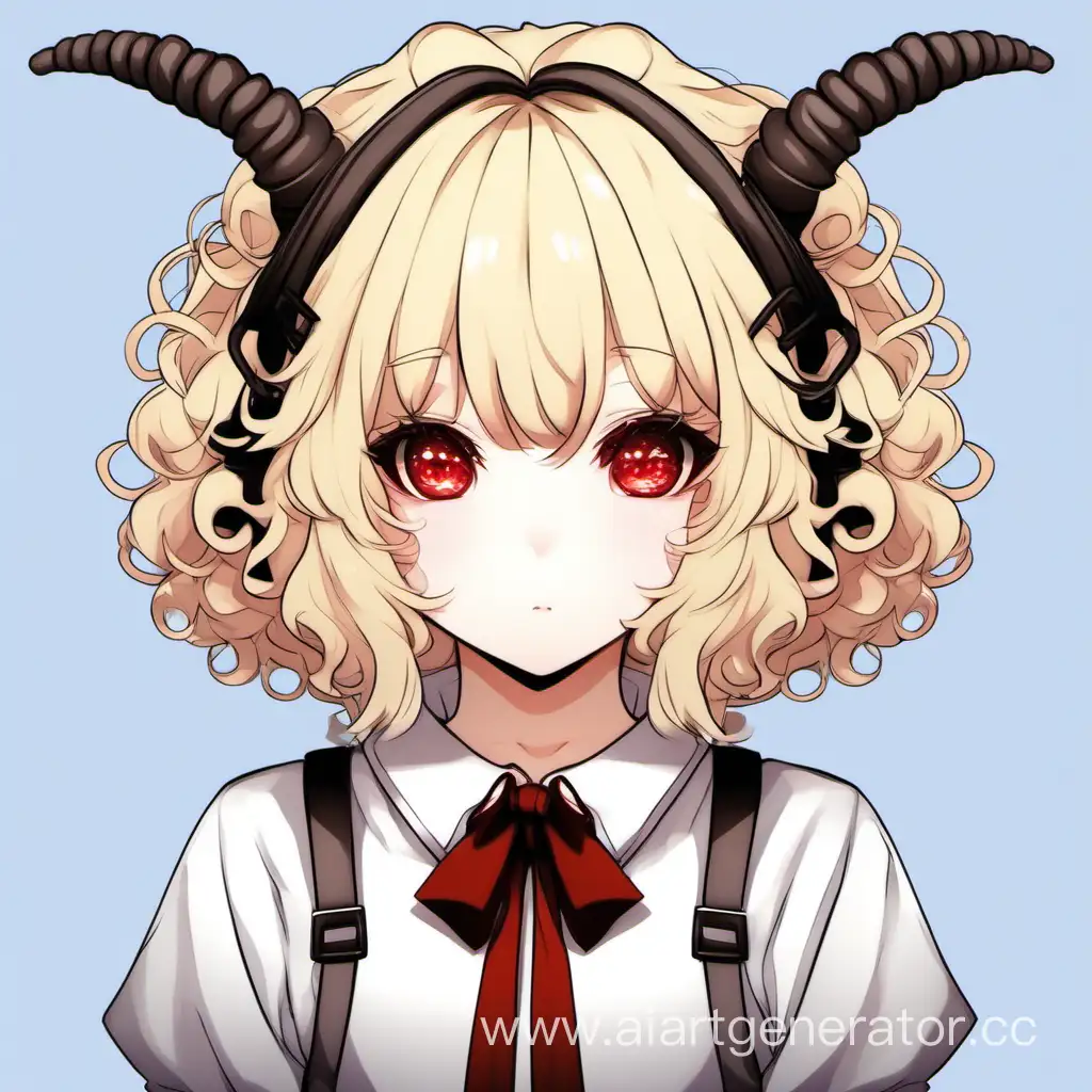 Charming-Anime-Girl-with-Dark-Red-Eyes-Blonde-Curly-Bob-Hair-and-Cute-Sheep-Horns