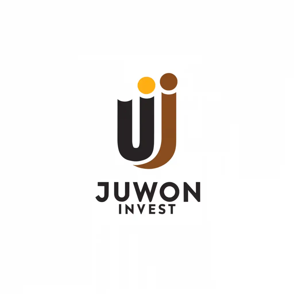 a logo design,with the text "Juwon Invest", main symbol:Juwon Invest,Moderate,clear background