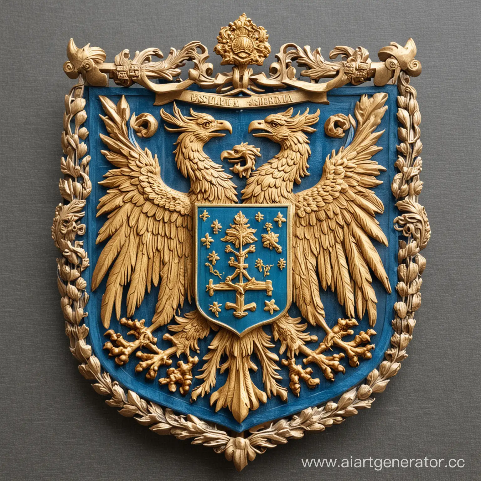 Eastern-Siberia-Russia-Coat-of-Arms-with-Traditional-Symbols