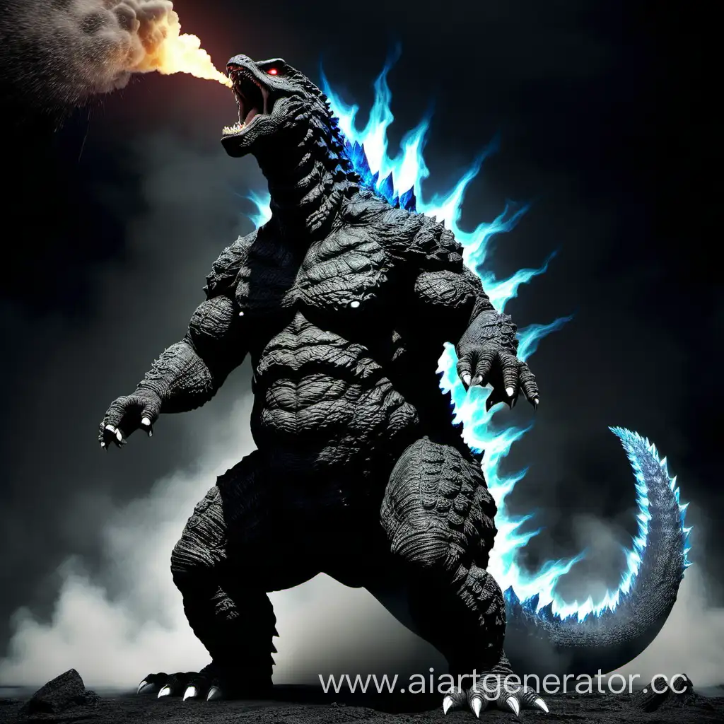 Monstrous-Godzilla-Releasing-a-Thunderous-Fart