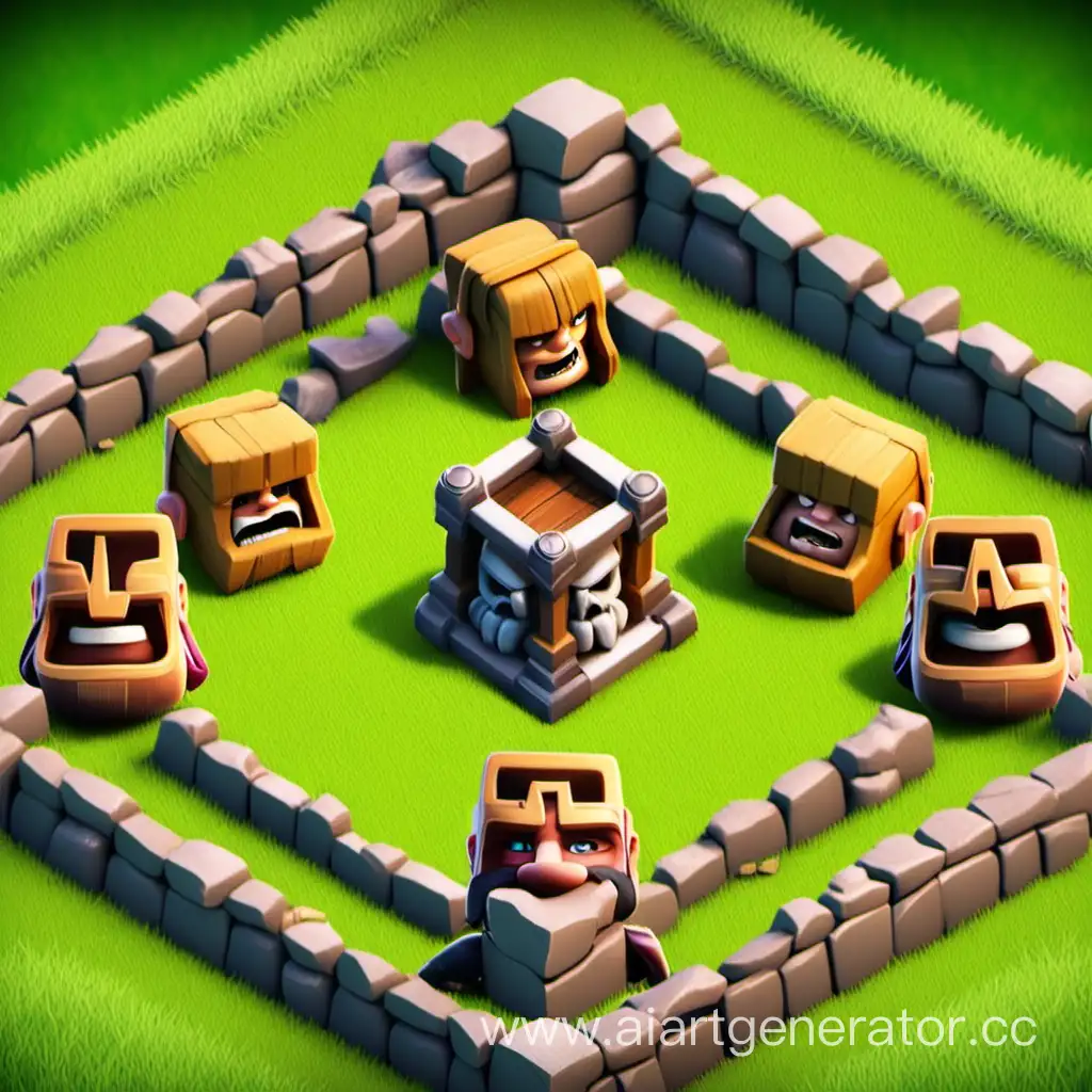 тх16 clash of clans, ларри и лори brawl stars