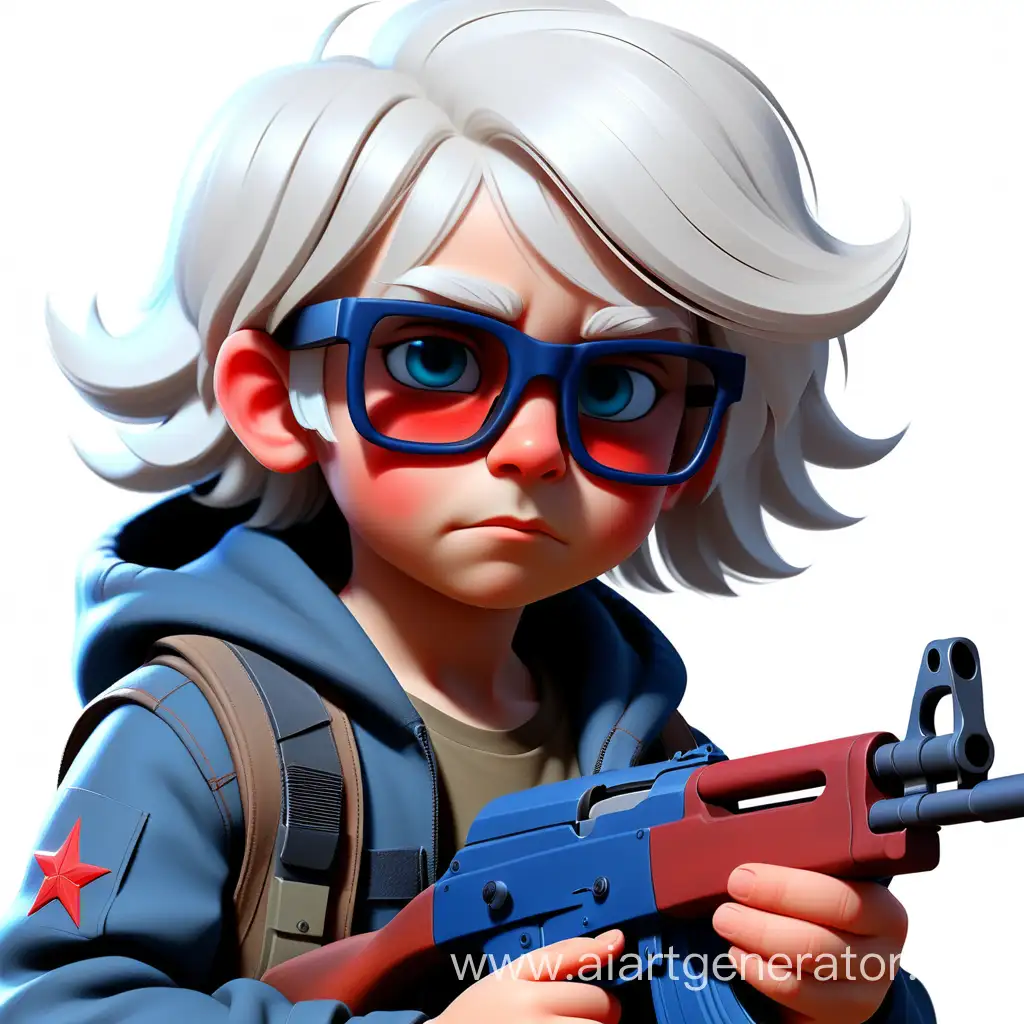 CSGOInspired-Portrait-of-WhiteHaired-Child-with-AK47