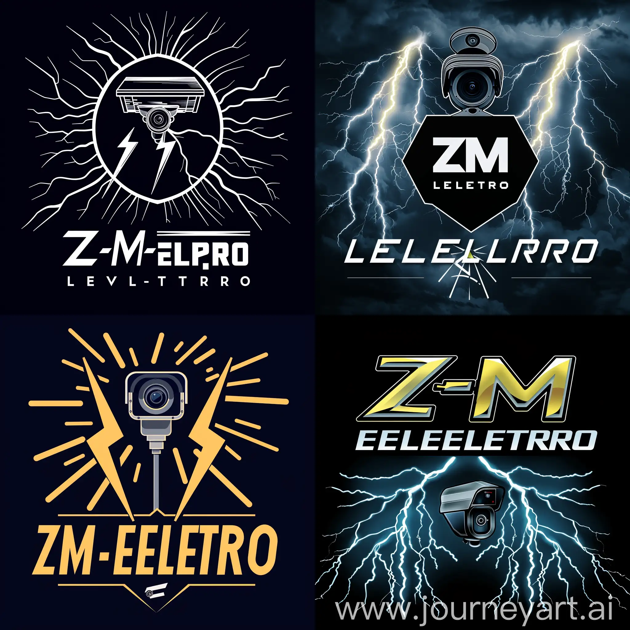ZMelektro-Logo-with-Electric-Lightning-Bolts-and-Security-Camera