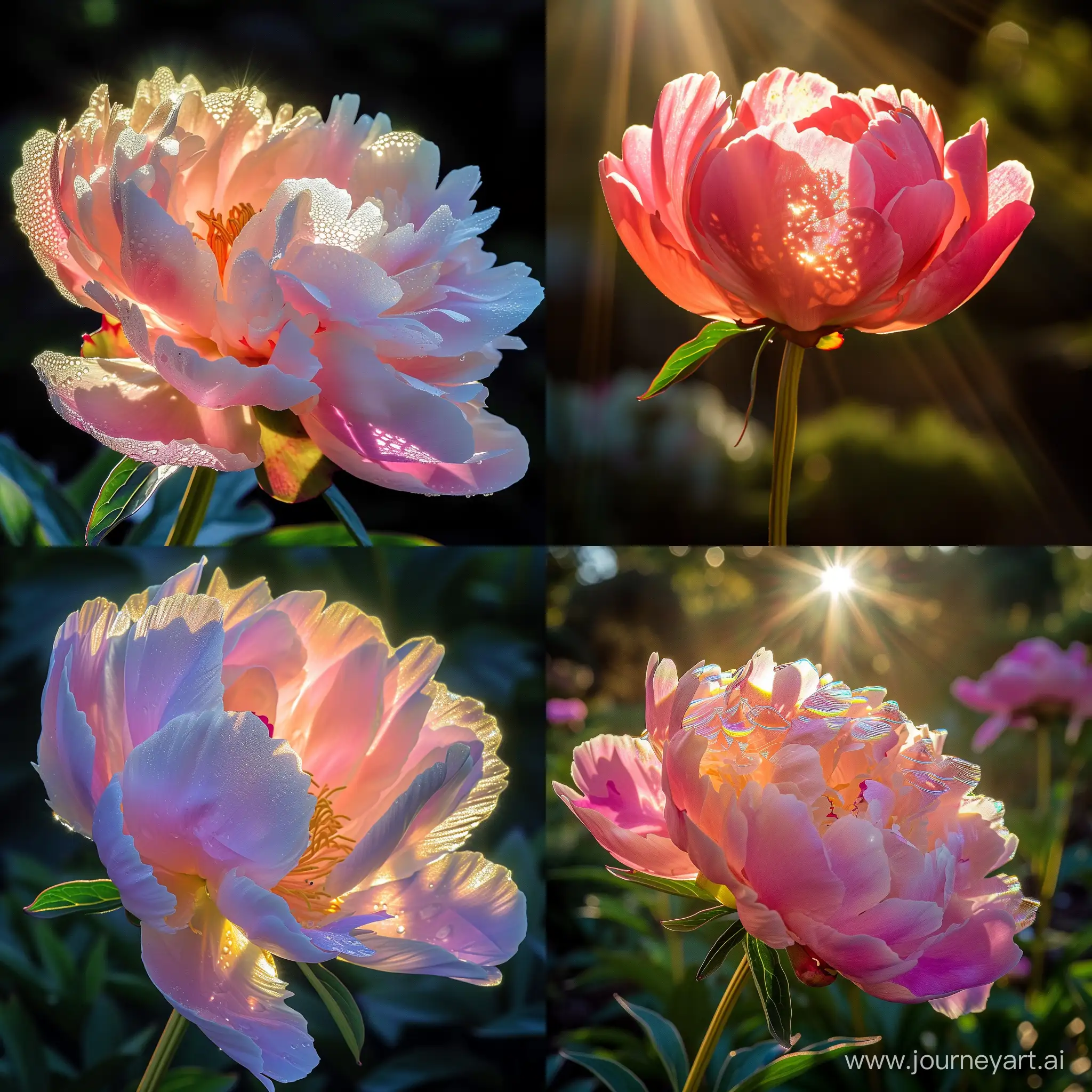 Radiant-Peony-Flower-Macro-Photography