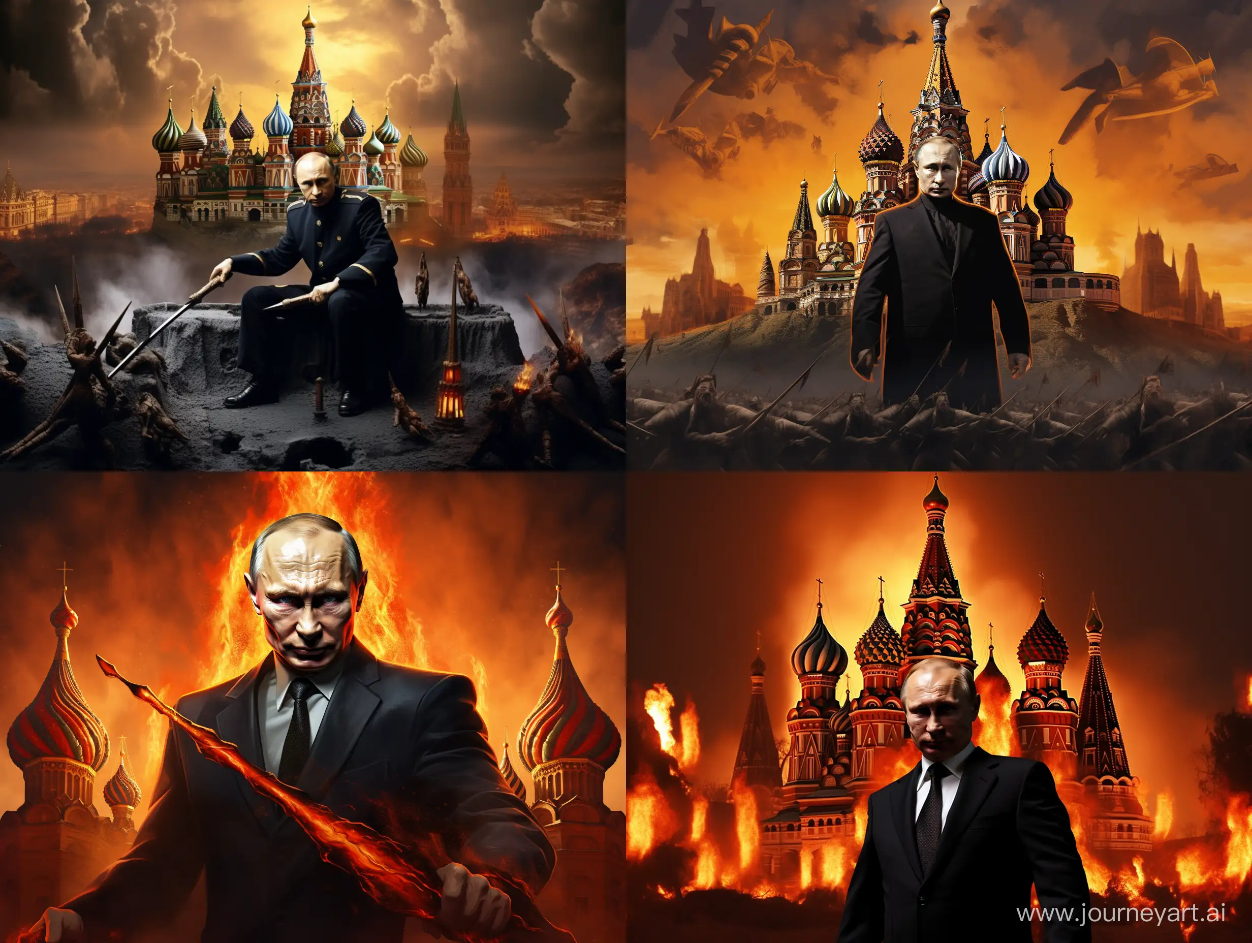 Putin is plotting a villainous plan