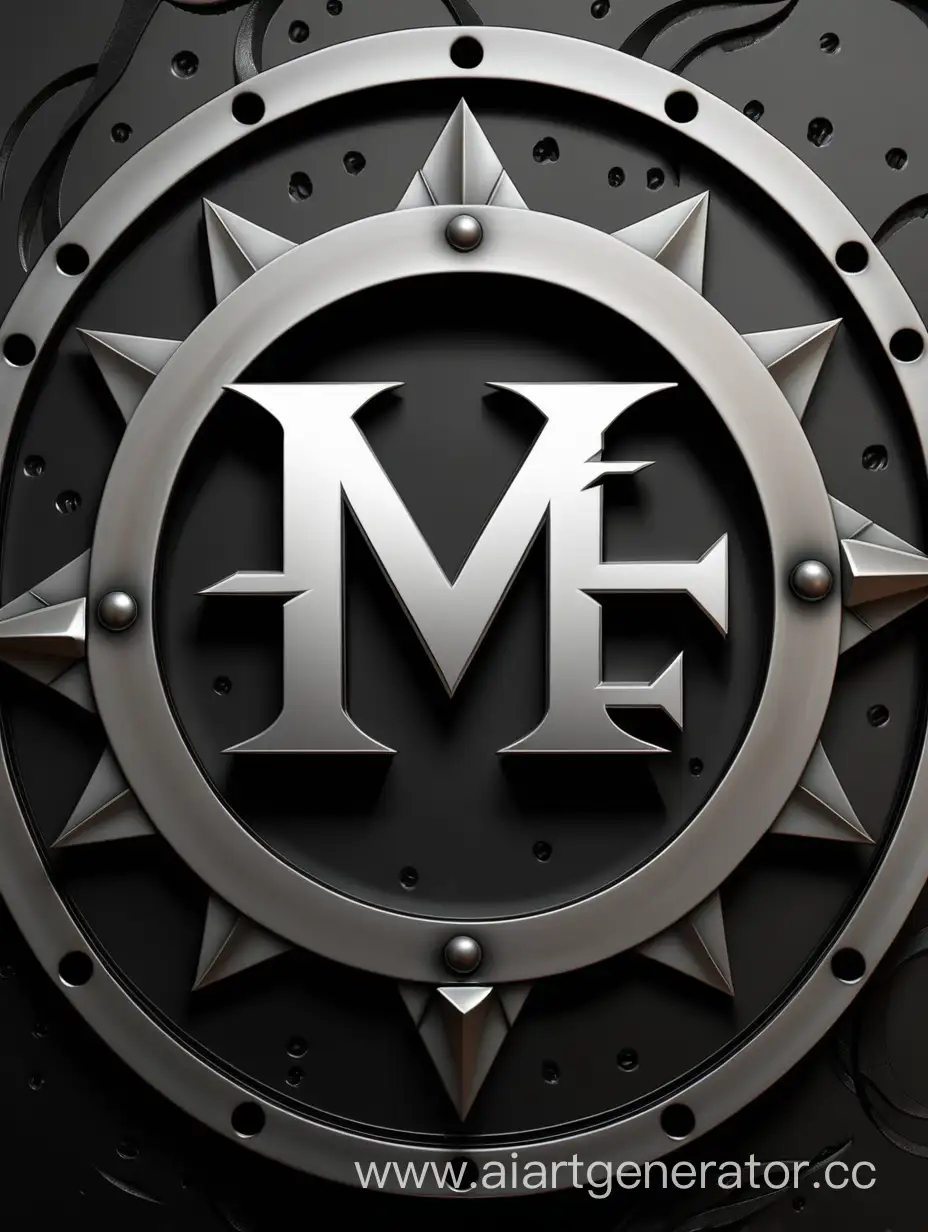 Metallic-MF-Logo-on-Black-Metal-Circle-Background