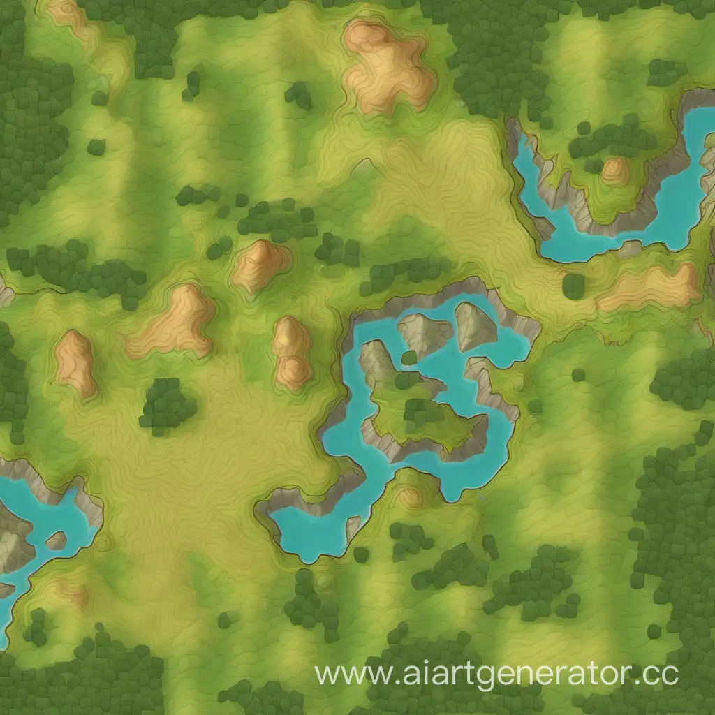 terrain map