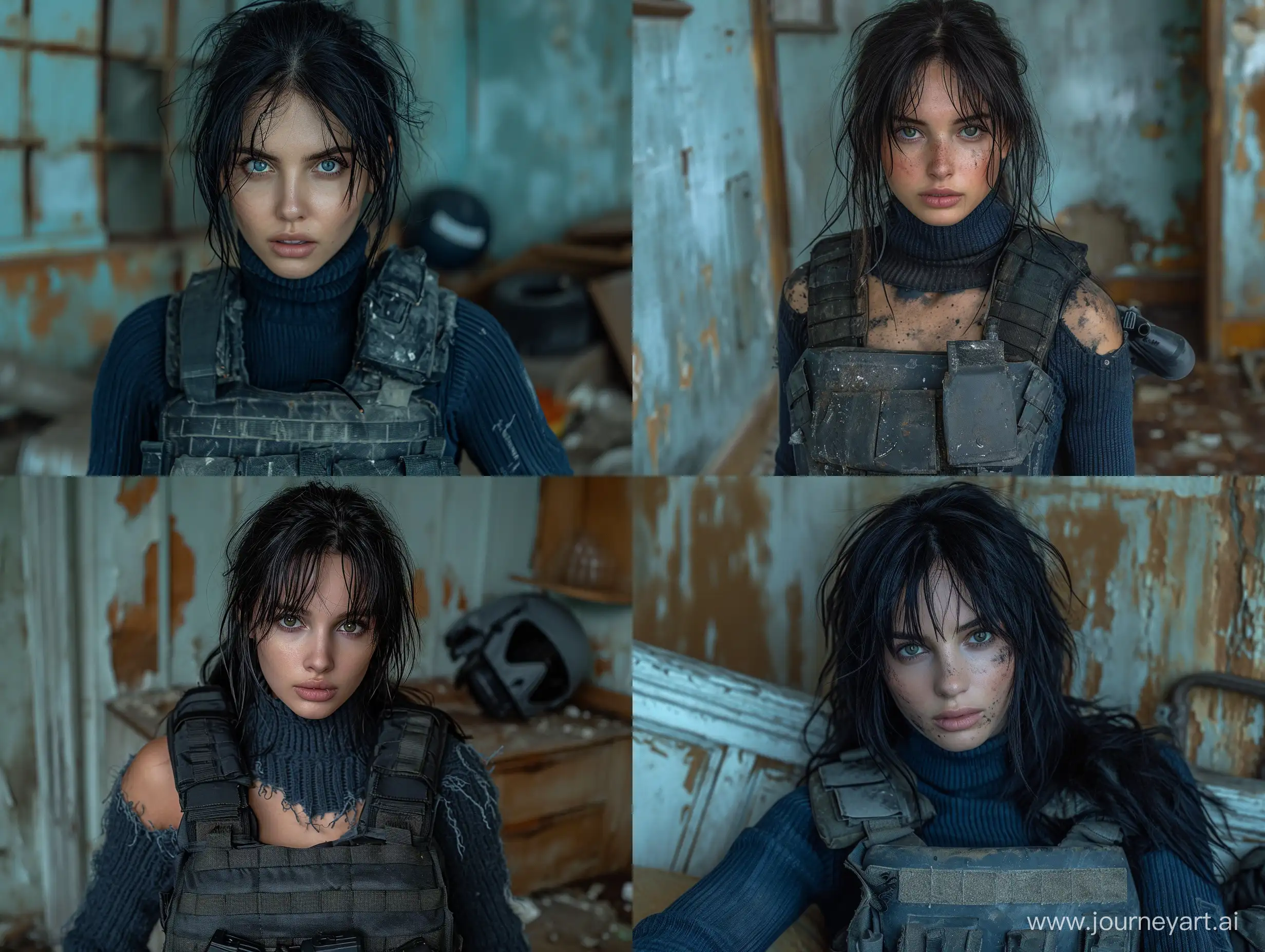 Ana-de-Armas-STALKER-Mercenary-in-Abandoned-Room