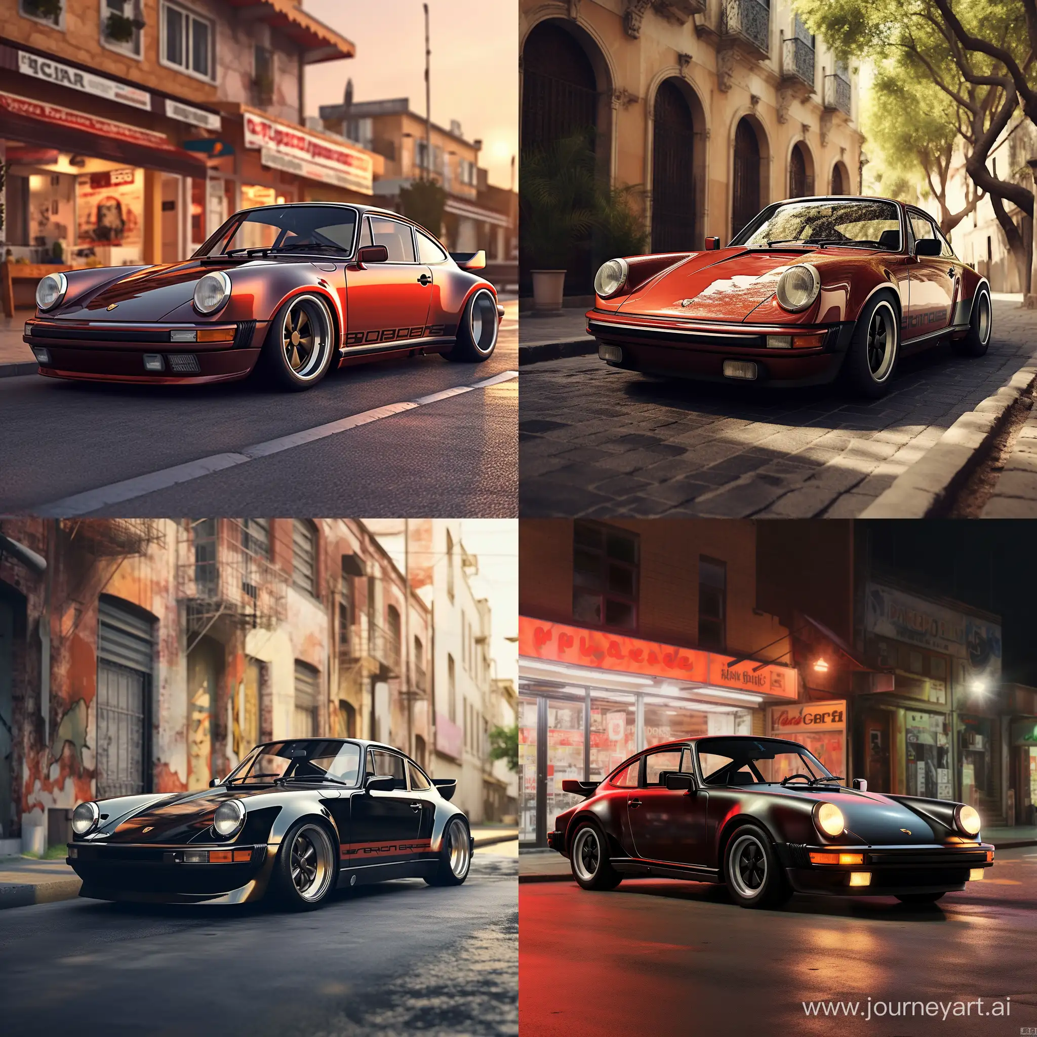 Photorealistic-Porsche-911-11-Scale-Model-Rendering