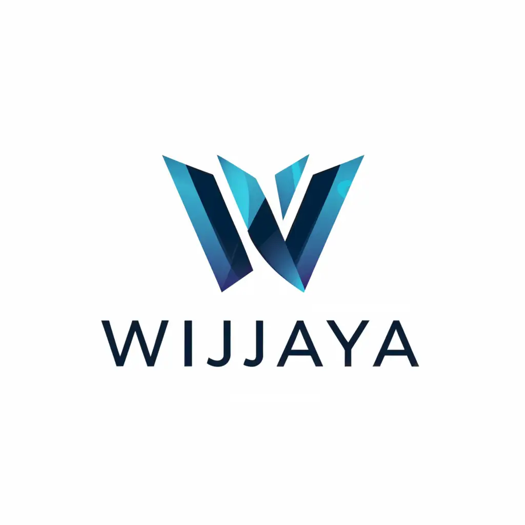 LOGO-Design-For-Wijaya-Store-Modern-Text-with-Symbol-of-Prosperity-Ideal-for-Retail-Industry
