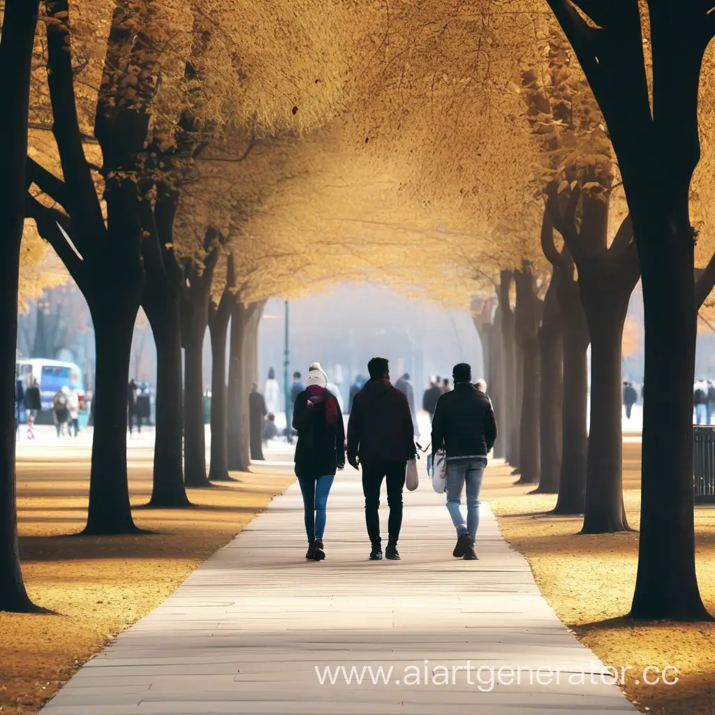 Strolling-Through-Nature-A-Leisurely-Walk-in-the-Park