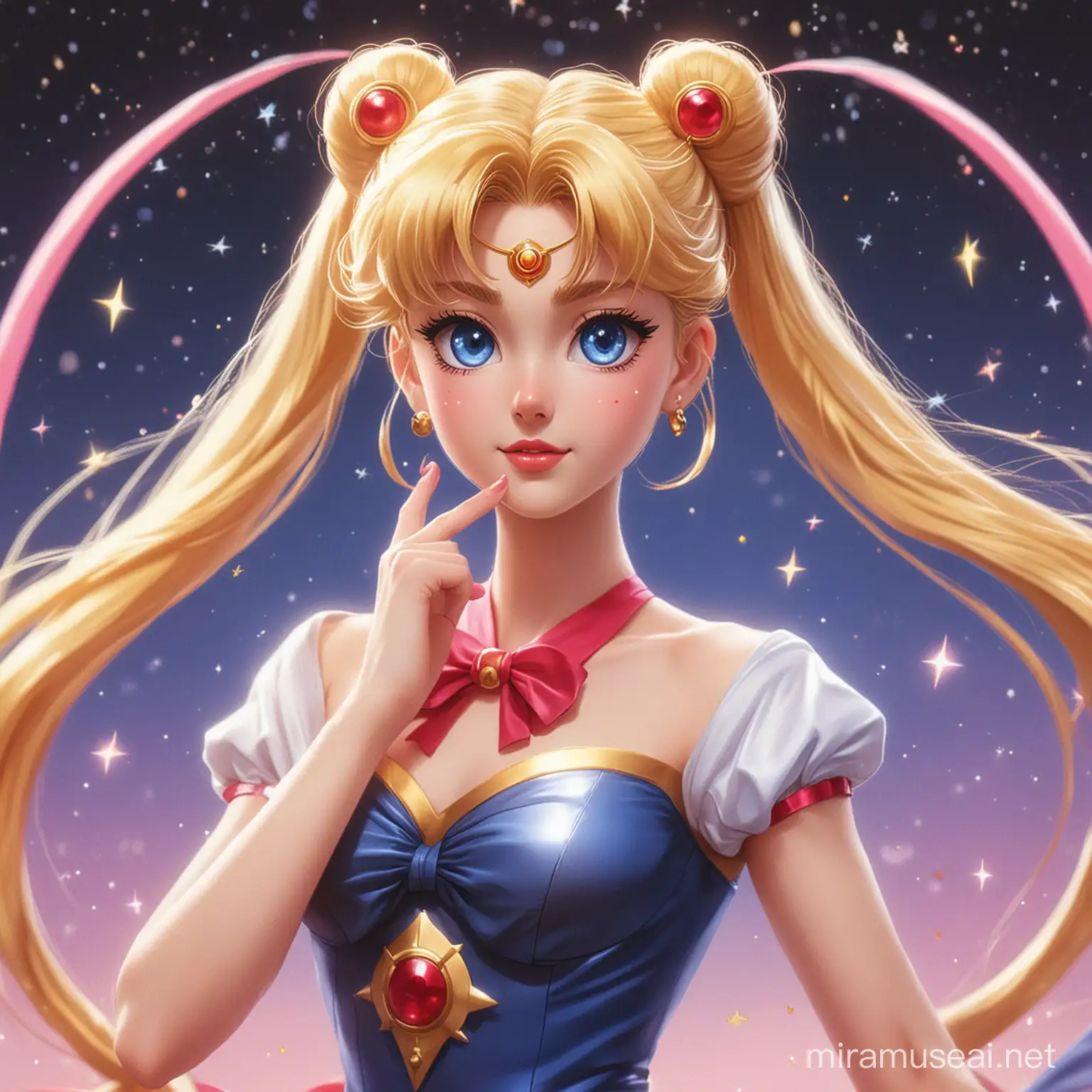 Magical Sailor Moon Transformation Scene