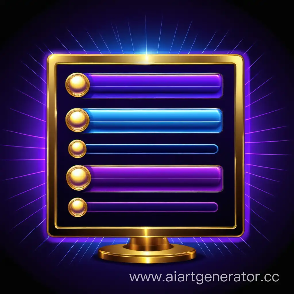 Glowing-Message-Window-in-Computer-Style-with-Blue-and-Purple-Colors