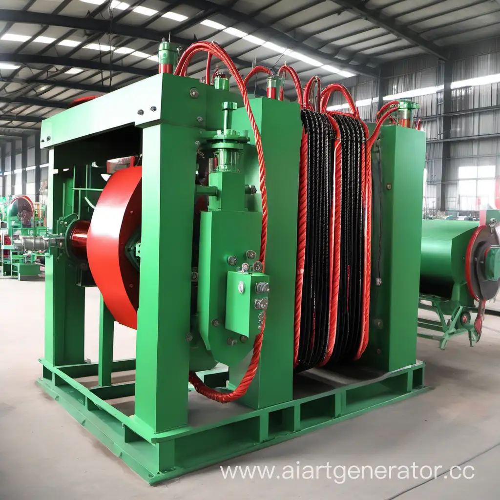 Industrial-Cable-Impregnation-Process-in-Factory-Setting