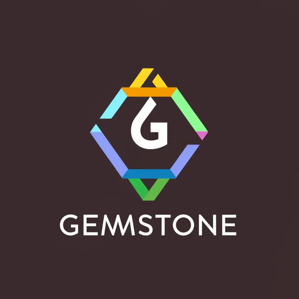 a logo design,with the text "Gemstone", main symbol:G T,Minimalistic,be used in Restaurant industry,clear background