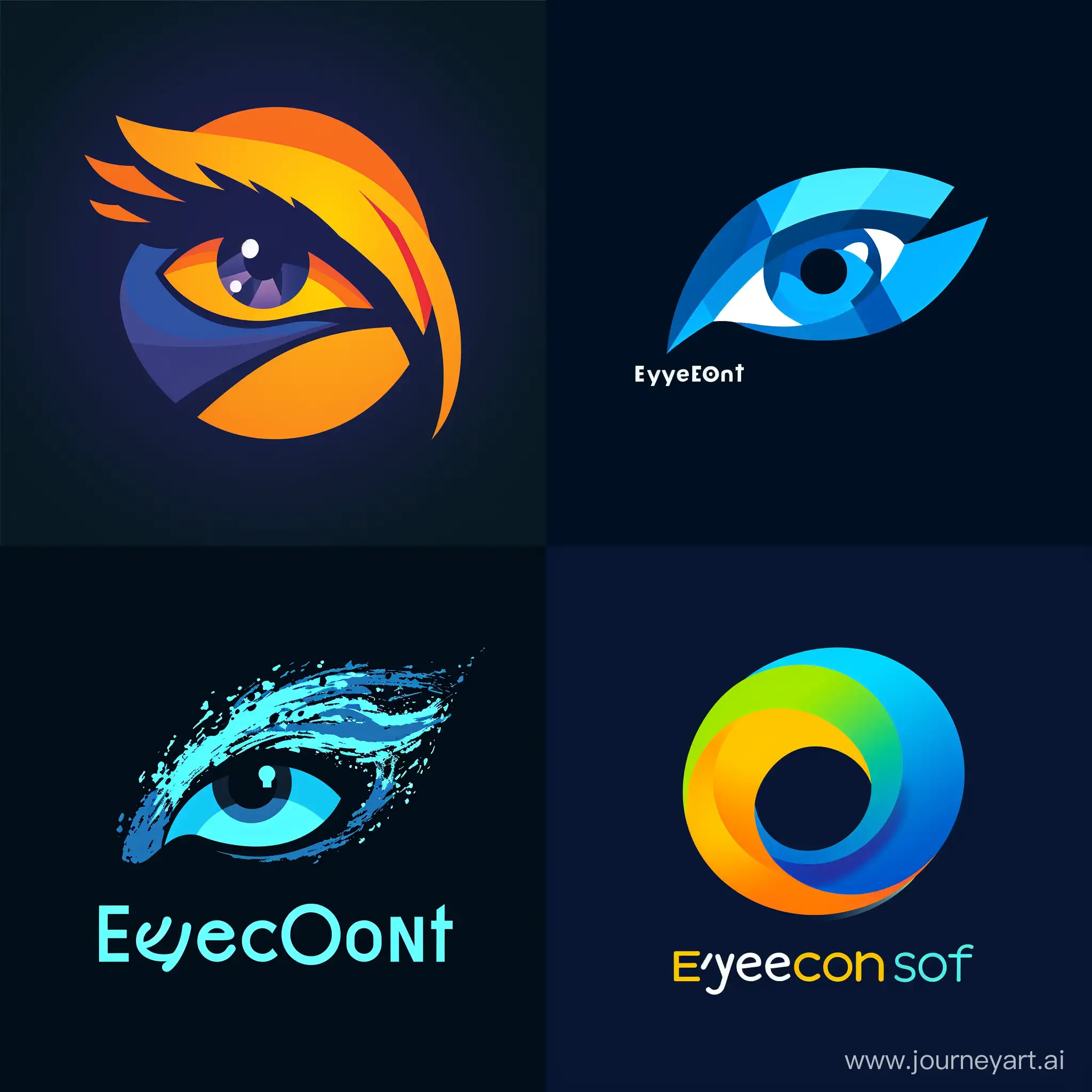 Make a logo for my company "Eyeconsoft"