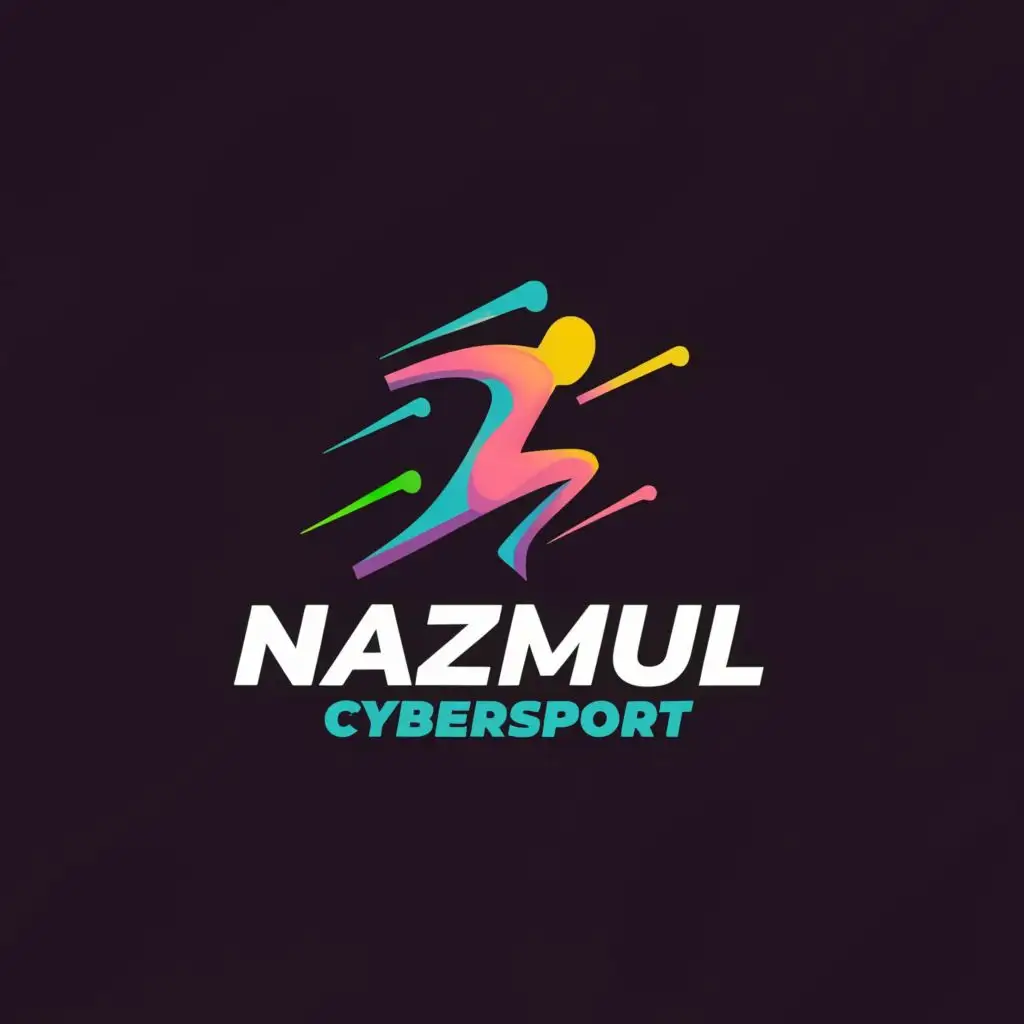 a logo design,with the text "Nazmul", main symbol:CYBERSPORT,Moderate,be used in Technology industry,clear background