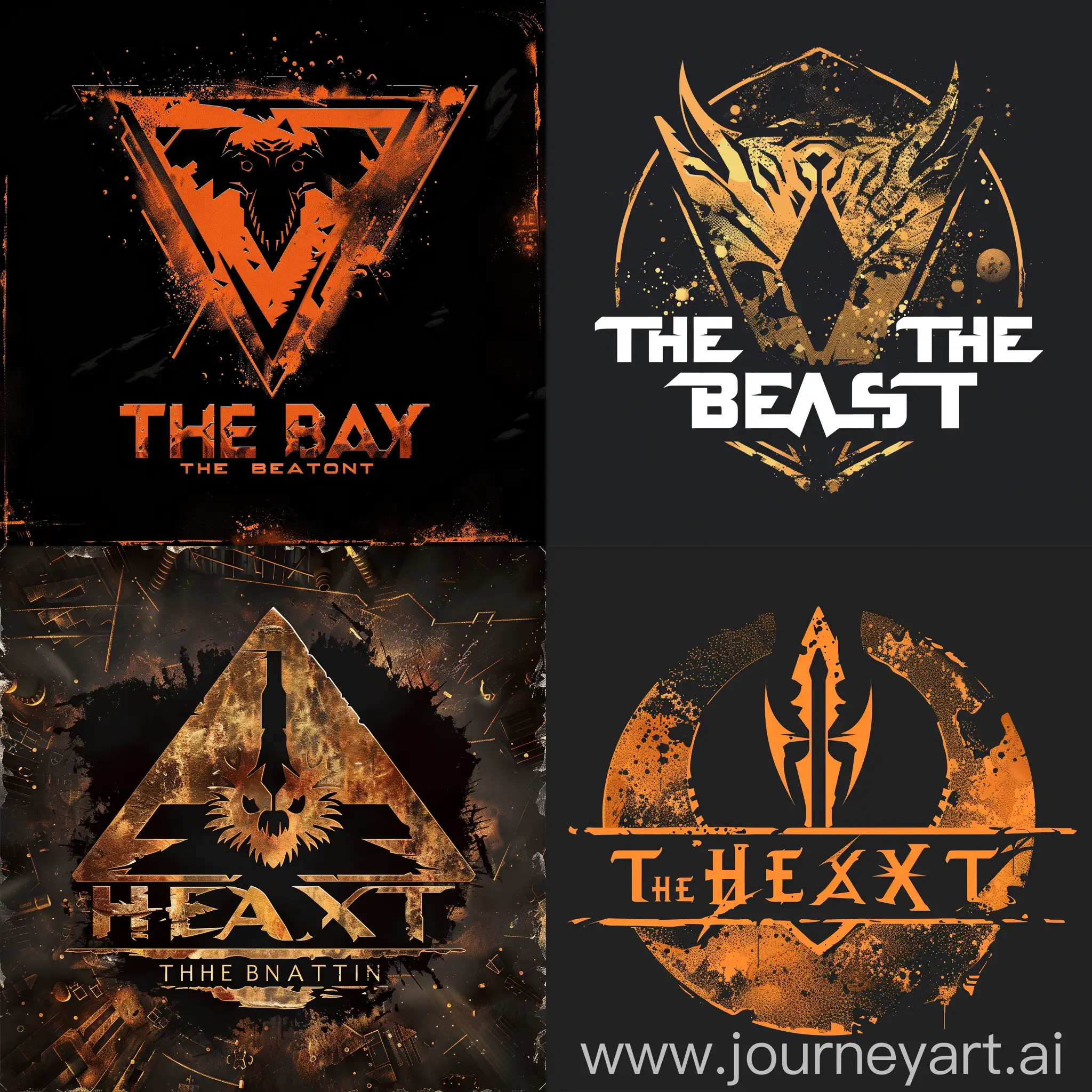 Logo for alliance called The Beast in online base building game set in future and on planet Mars