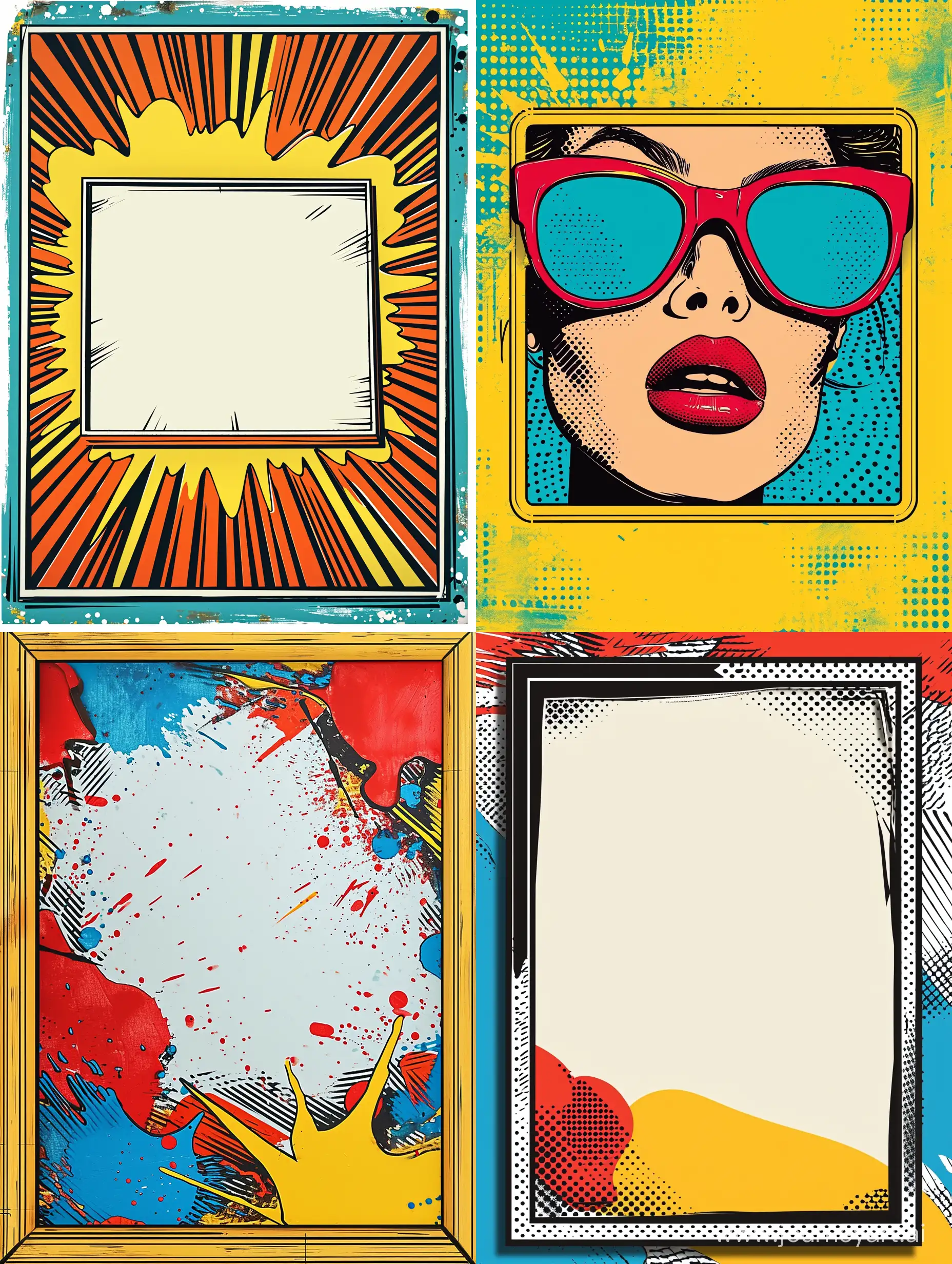 Pop-Art-Photoshop-Frame-with-Vibrant-Colors-and-Unique-Style