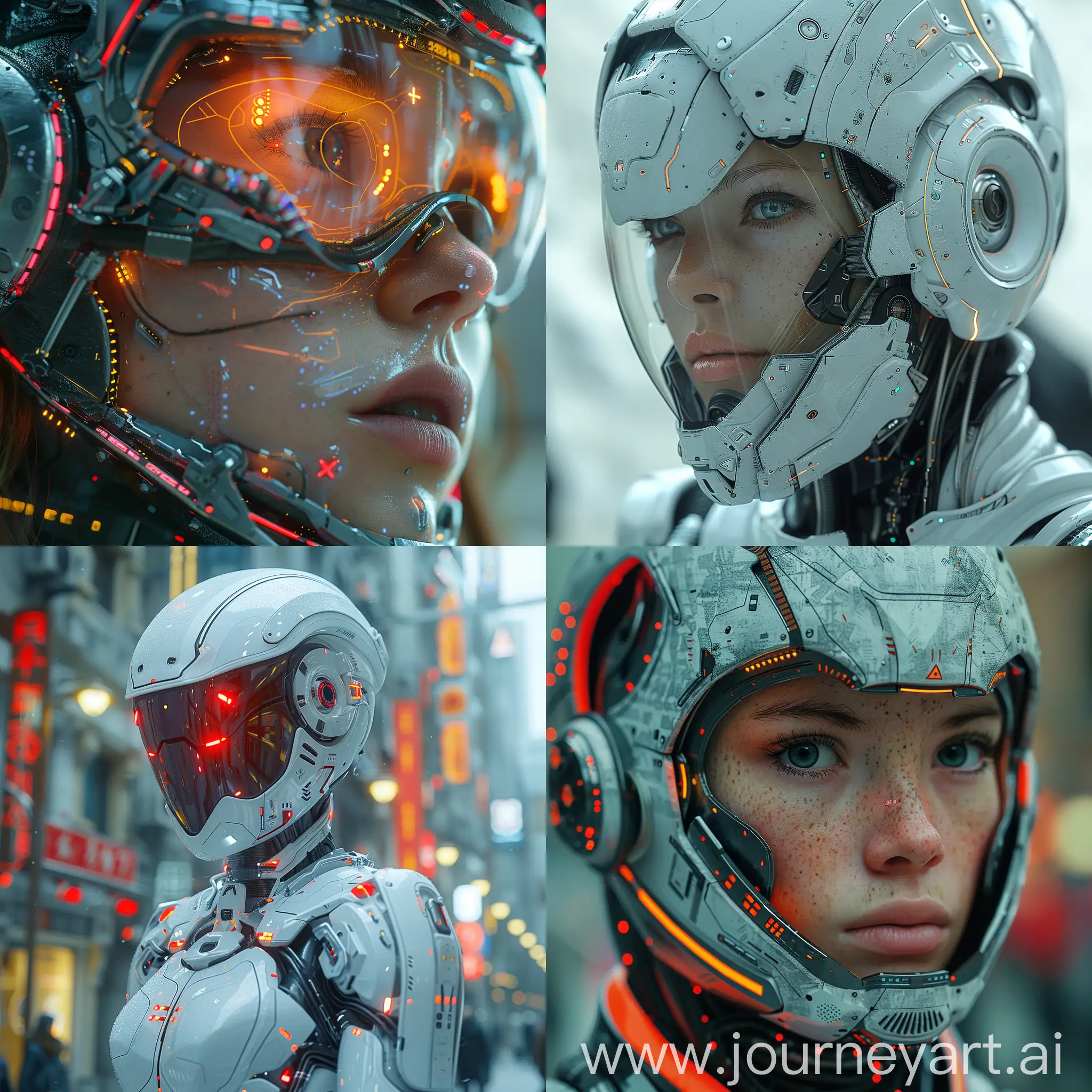 Neo-futuristic human:: sci-fi style, science fiction, Enhanced physical capabilities, Integrated technology, Genetic enhancements, Enhanced connectivity, Advanced medical treatments, Virtual reality integration, Sustainable living practices, Enhanced creativity, Cultural diversity, Ethical considerations, octane render --stylize 1000