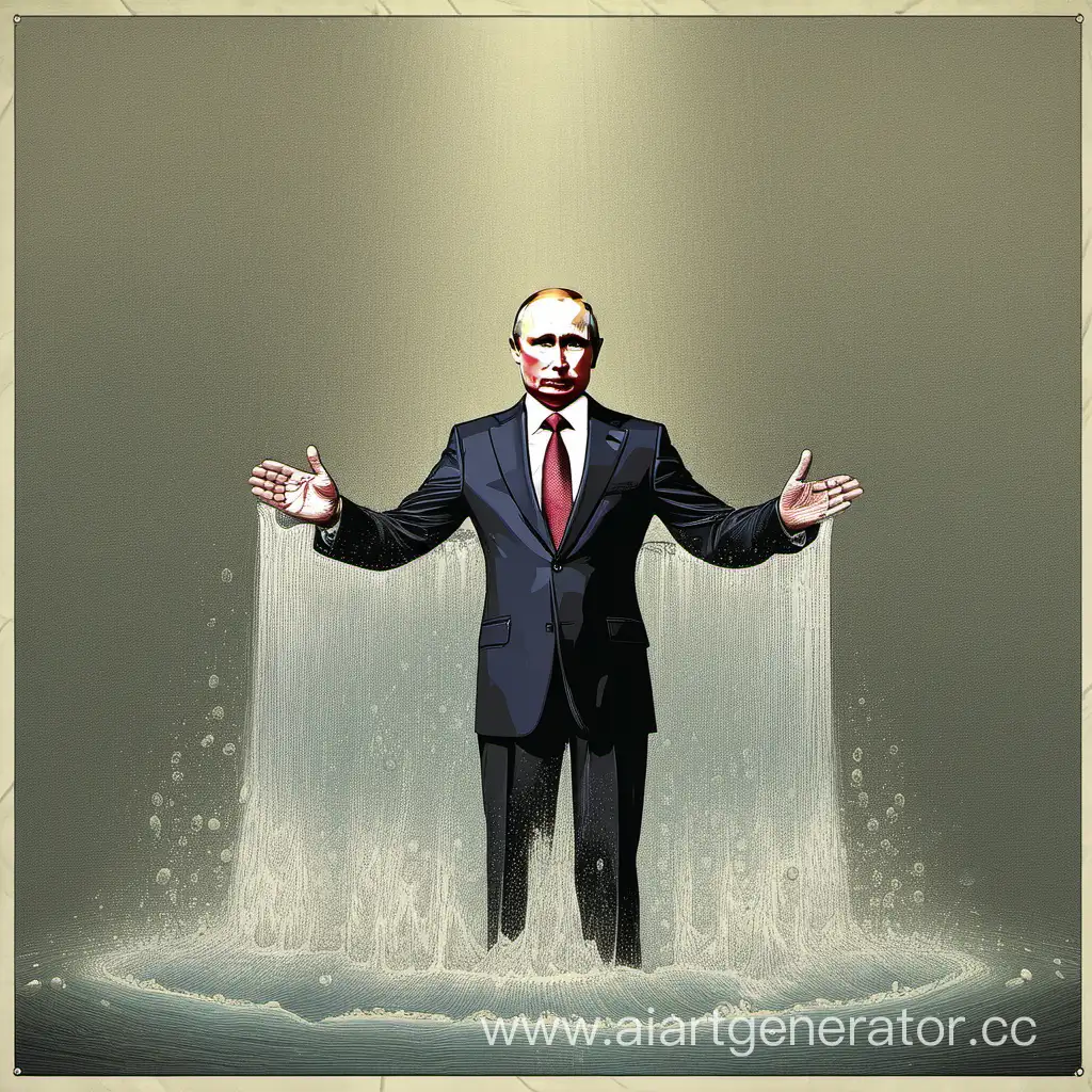 Putin-Leaking-Classified-Information-in-Darkened-Room