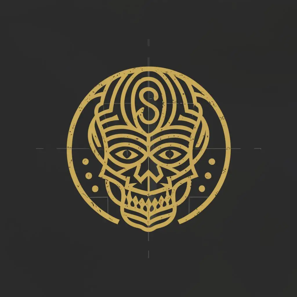 LOGO-Design-For-Sacred-Artifacts-Intricate-Skull-Symbol-for-Religious-Industry