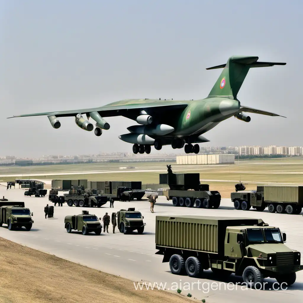 General-AliSukhra-Oversees-Military-Operations-at-Baku-Airfield