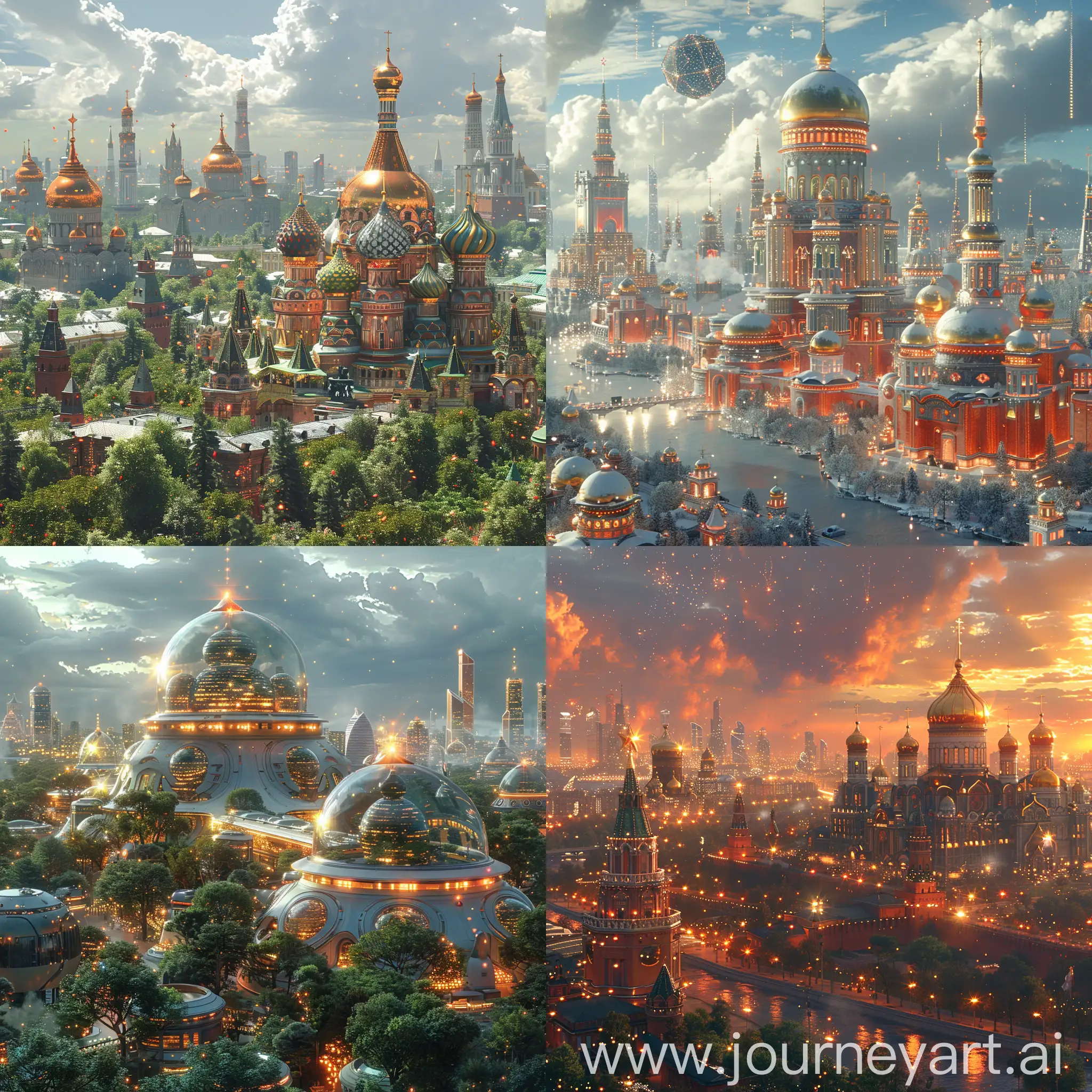 Futuristic-Moscow-Skylines-in-Solarpunk-Style