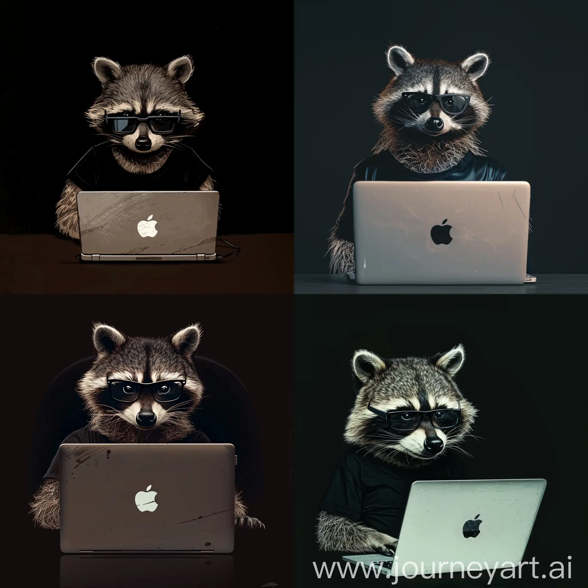 Smart-Raccoon-Programmer-with-Stylish-Attire-and-Apple-Laptop