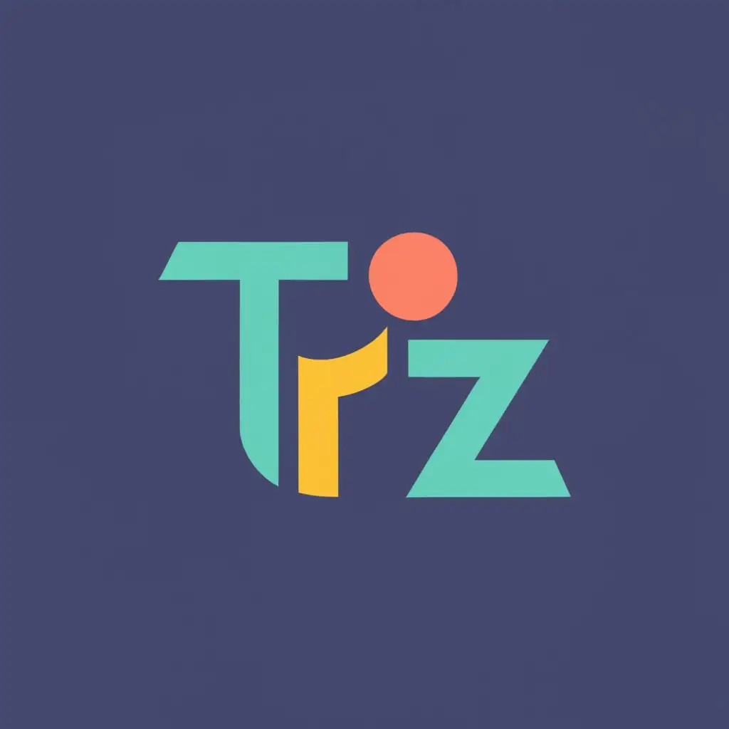 logo, TRZ, with the text "TRZ", typography, be used in Legal industry