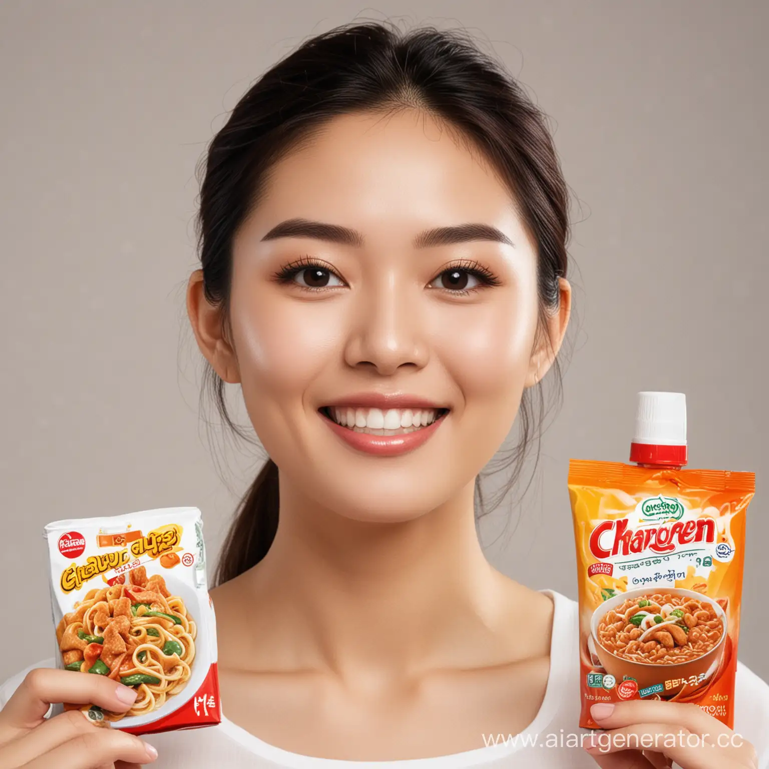 Charoen-Pokphand-Foods-Mascot-with-Friendly-Face-and-Lively-Body