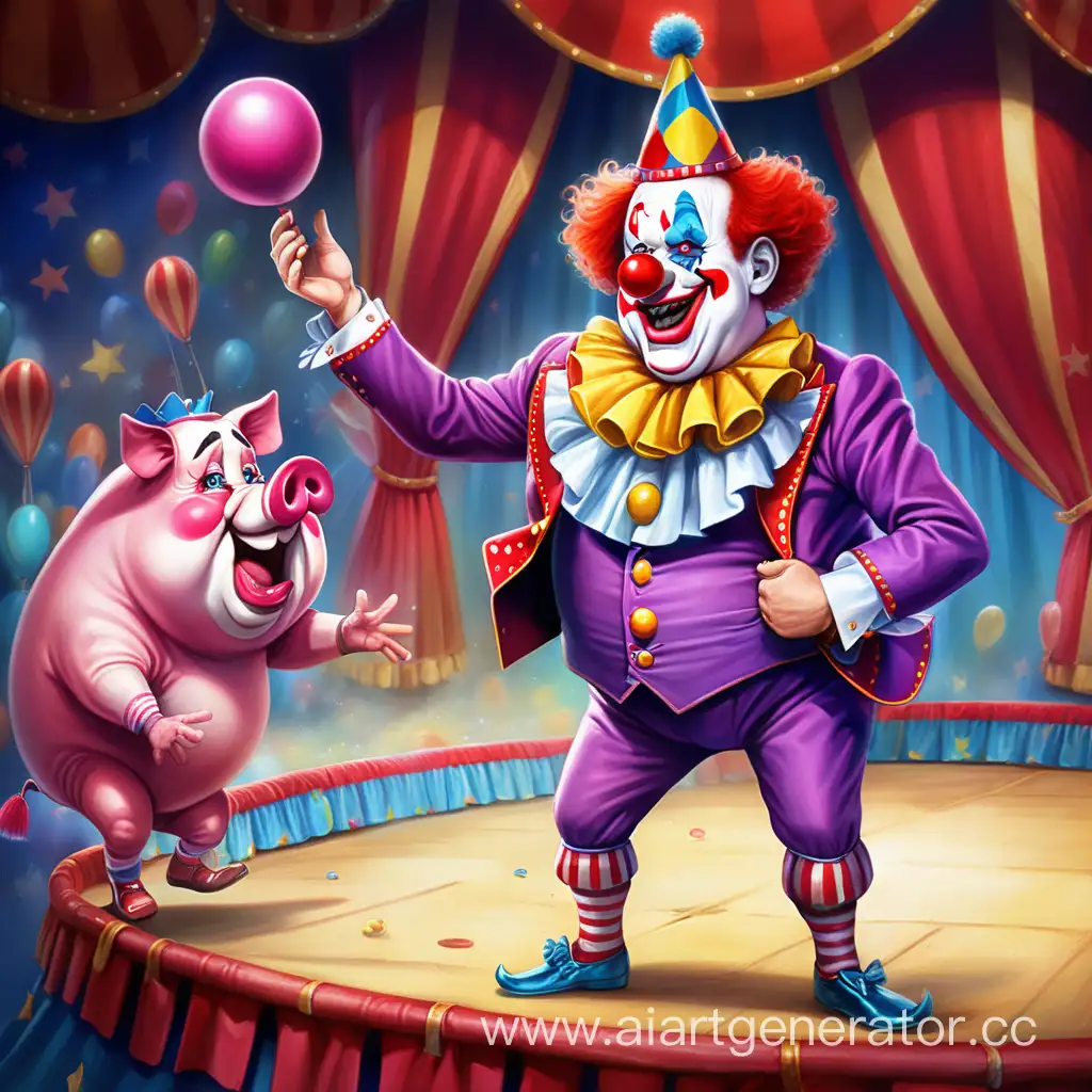 Entertaining-Circus-Antics-Clowns-Bladders-and-Flying-Fish-Fun