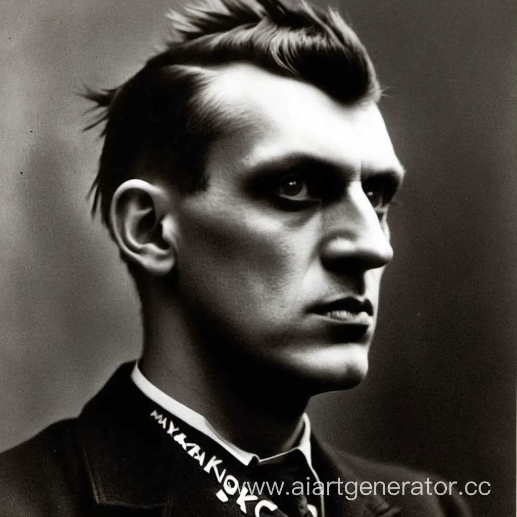 Mayakovsky-Punk-Rock-Art-Vibrant-Fusion-of-Futurism-and-Rebellion